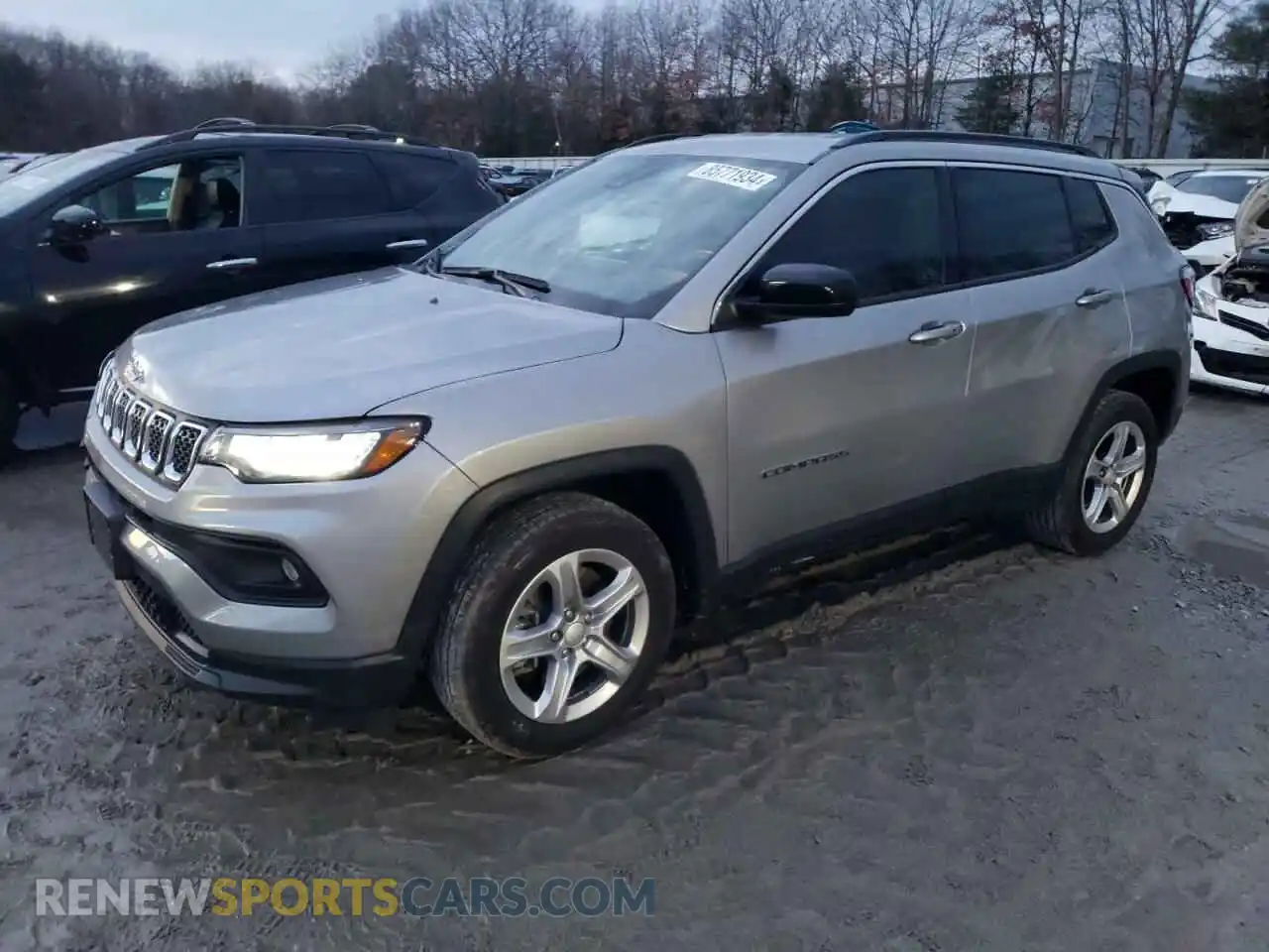 1 Photograph of a damaged car 3C4NJDBN5PT551685 JEEP COMPASS 2023