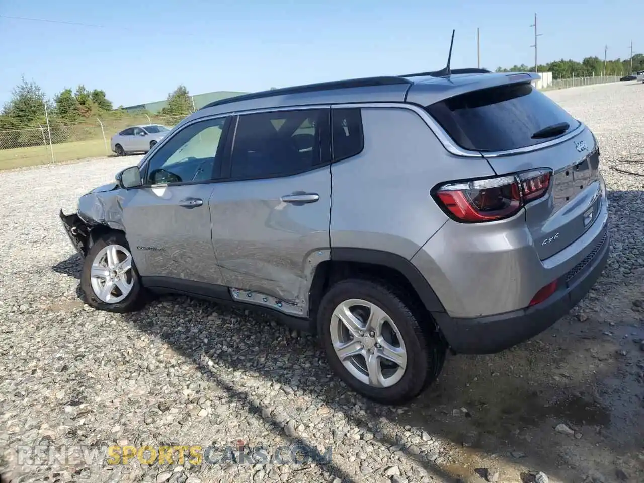 2 Photograph of a damaged car 3C4NJDBN5PT557762 JEEP COMPASS 2023