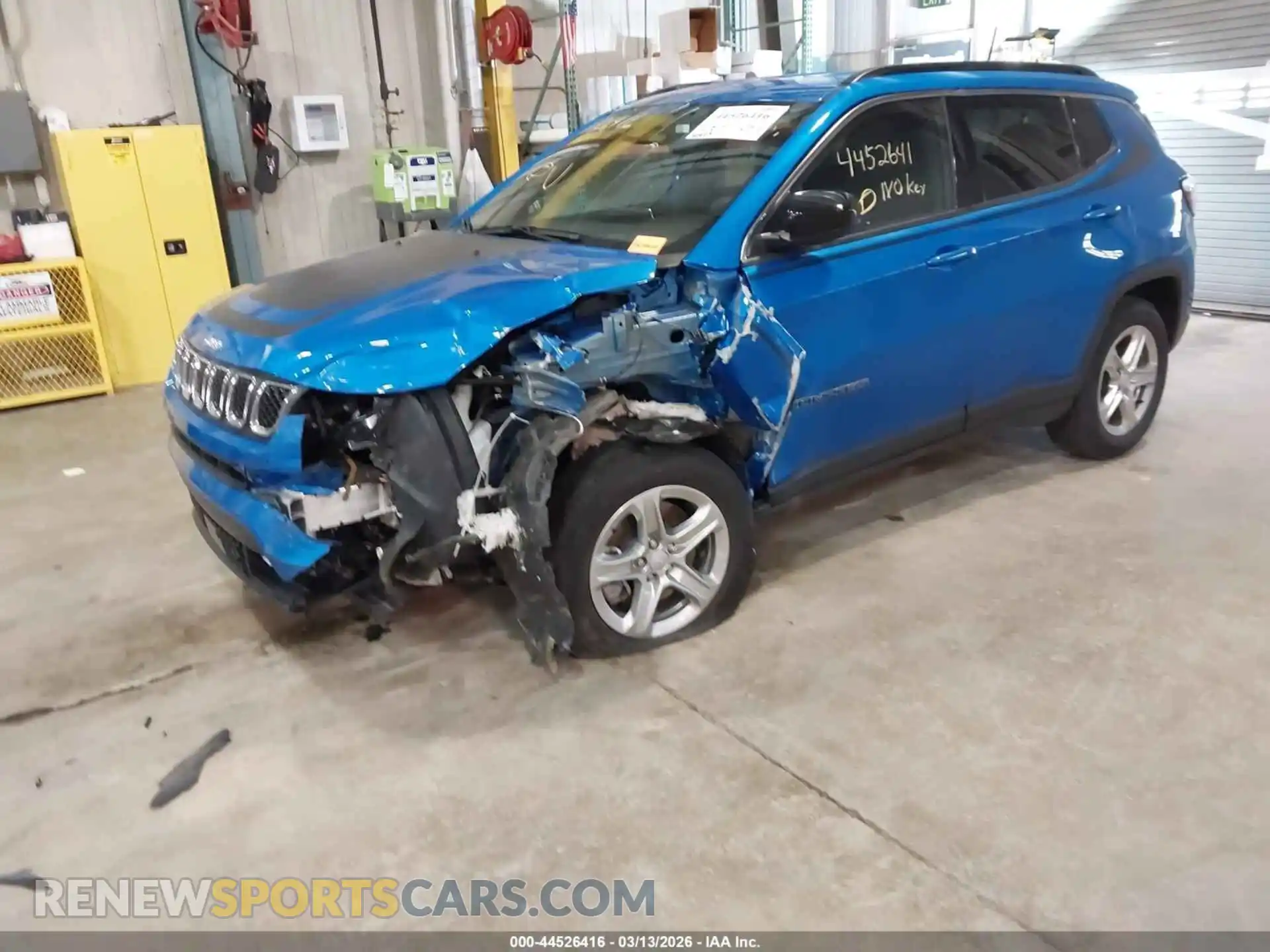 2 Photograph of a damaged car 3C4NJDBN6PT537651 JEEP COMPASS 2023