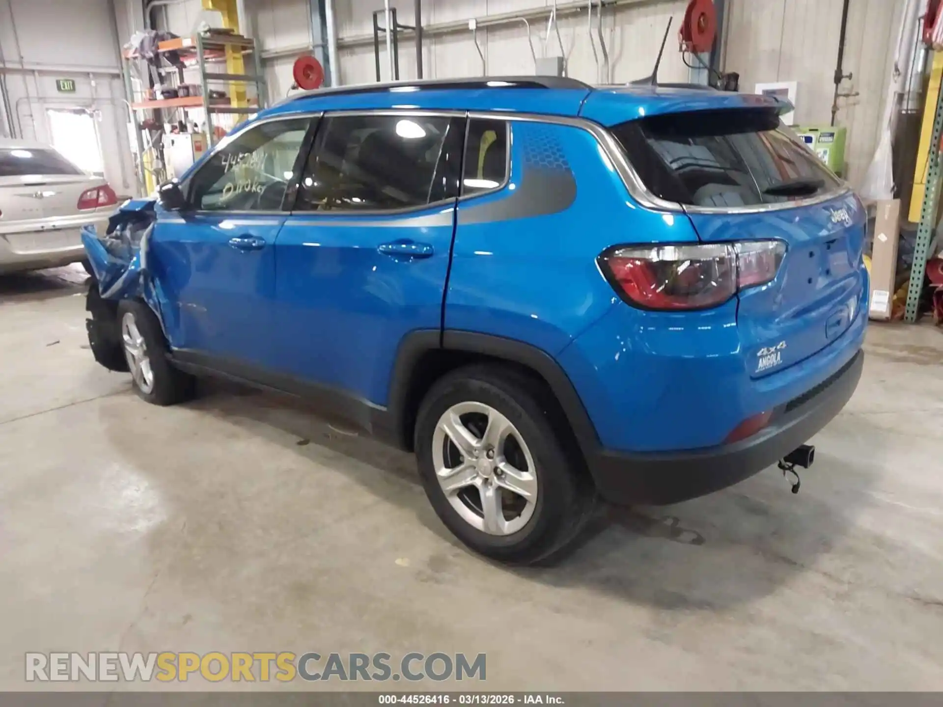 3 Photograph of a damaged car 3C4NJDBN6PT537651 JEEP COMPASS 2023