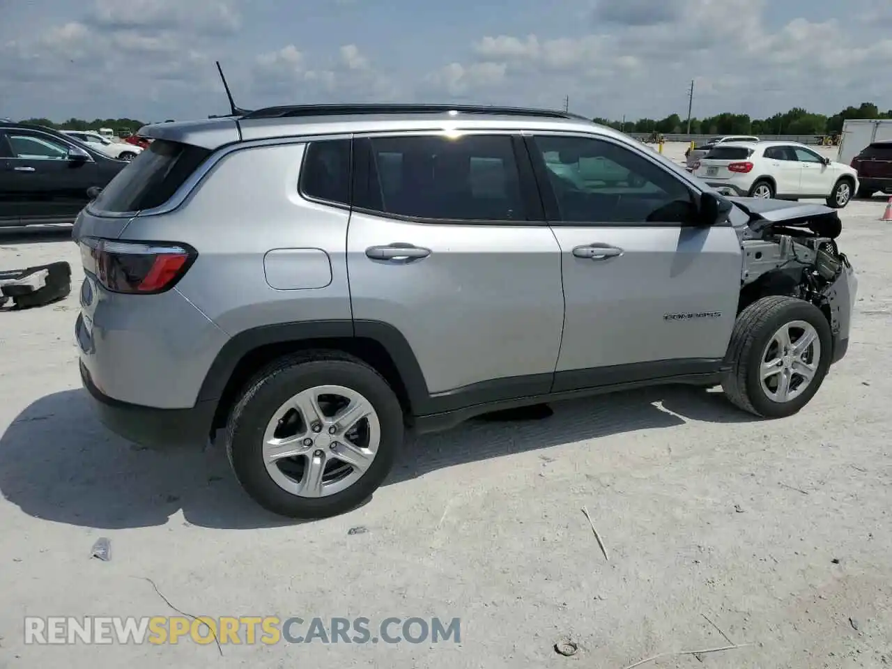 3 Фотография поврежденного автомобиля 3C4NJDBN6PT551257 JEEP COMPASS 2023