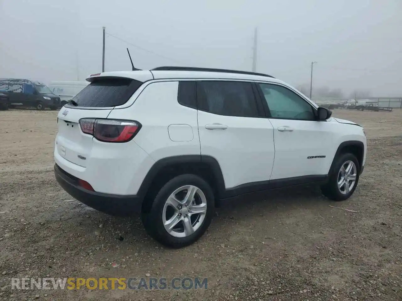 3 Photograph of a damaged car 3C4NJDBN6PT553266 JEEP COMPASS 2023