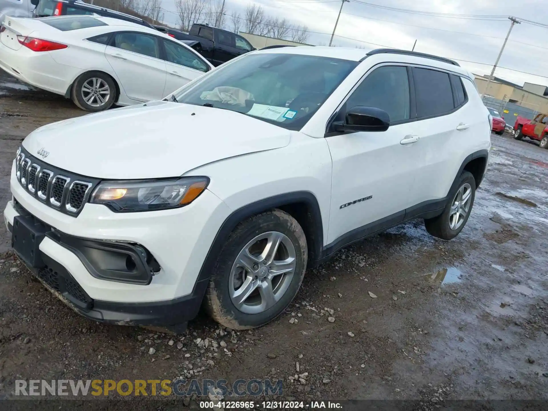 2 Photograph of a damaged car 3C4NJDBN6PT556992 JEEP COMPASS 2023