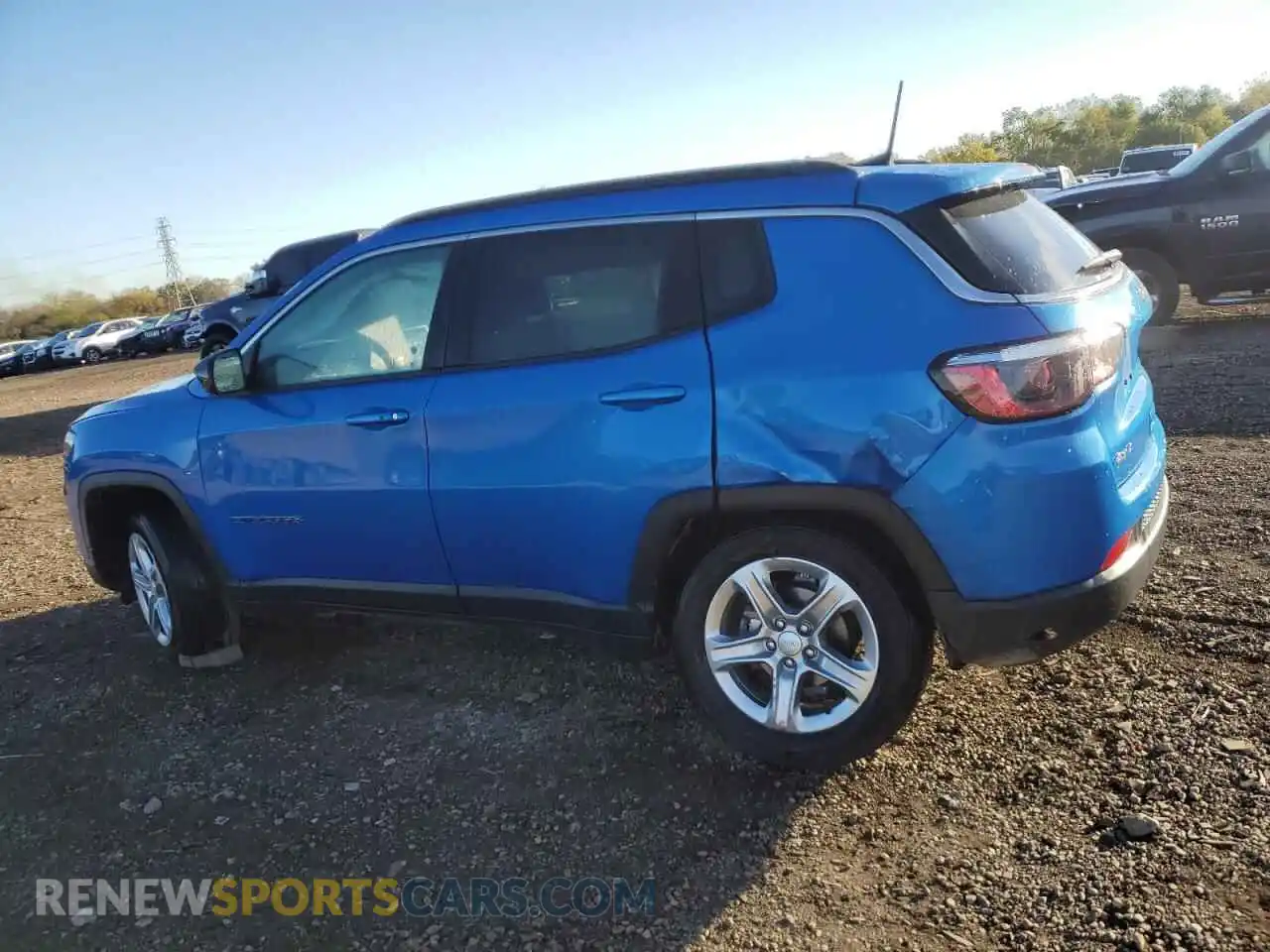 2 Photograph of a damaged car 3C4NJDBN7PT518977 JEEP COMPASS 2023
