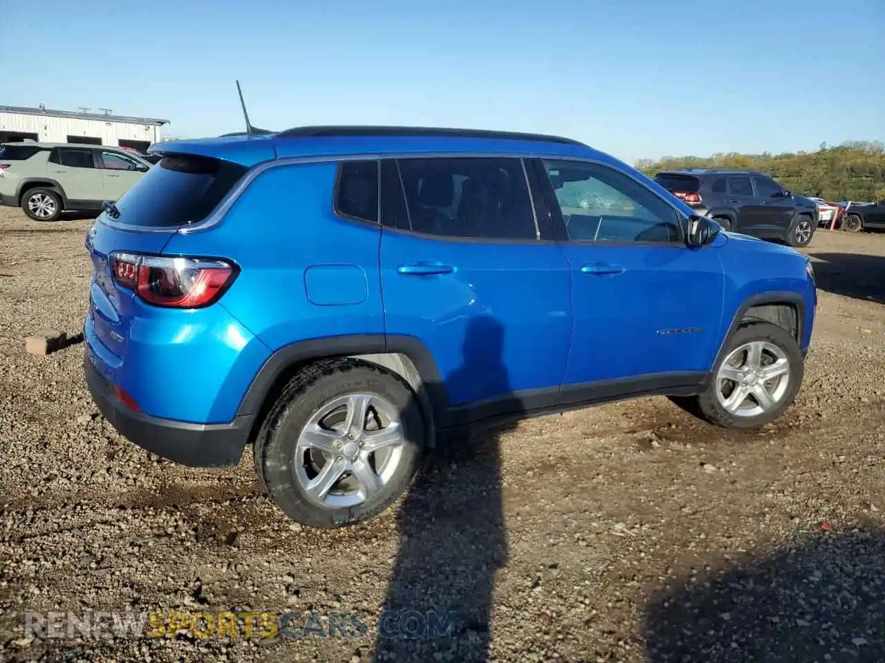 3 Photograph of a damaged car 3C4NJDBN7PT518977 JEEP COMPASS 2023