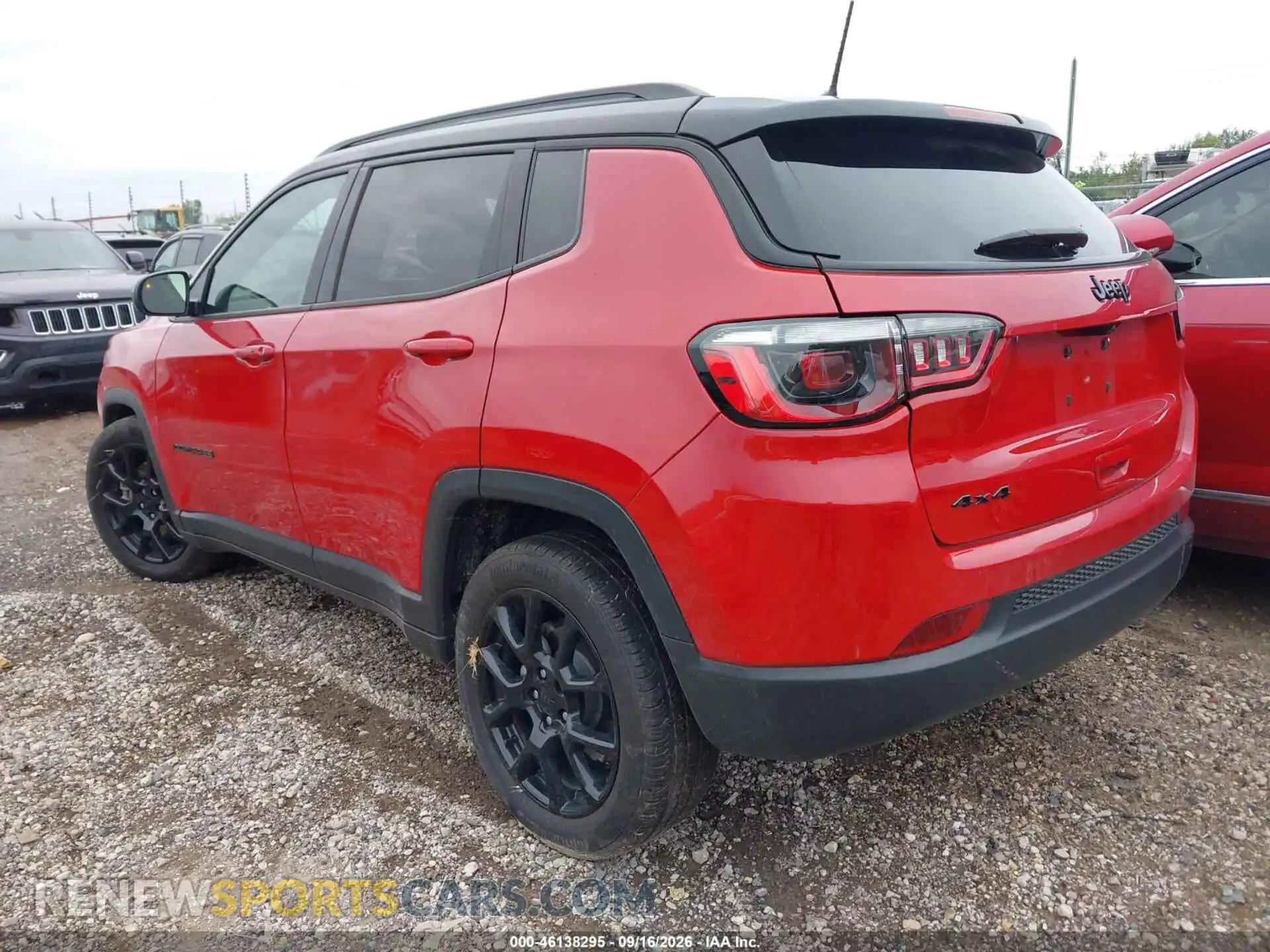 3 Photograph of a damaged car 3C4NJDBN7PT534516 JEEP COMPASS 2023