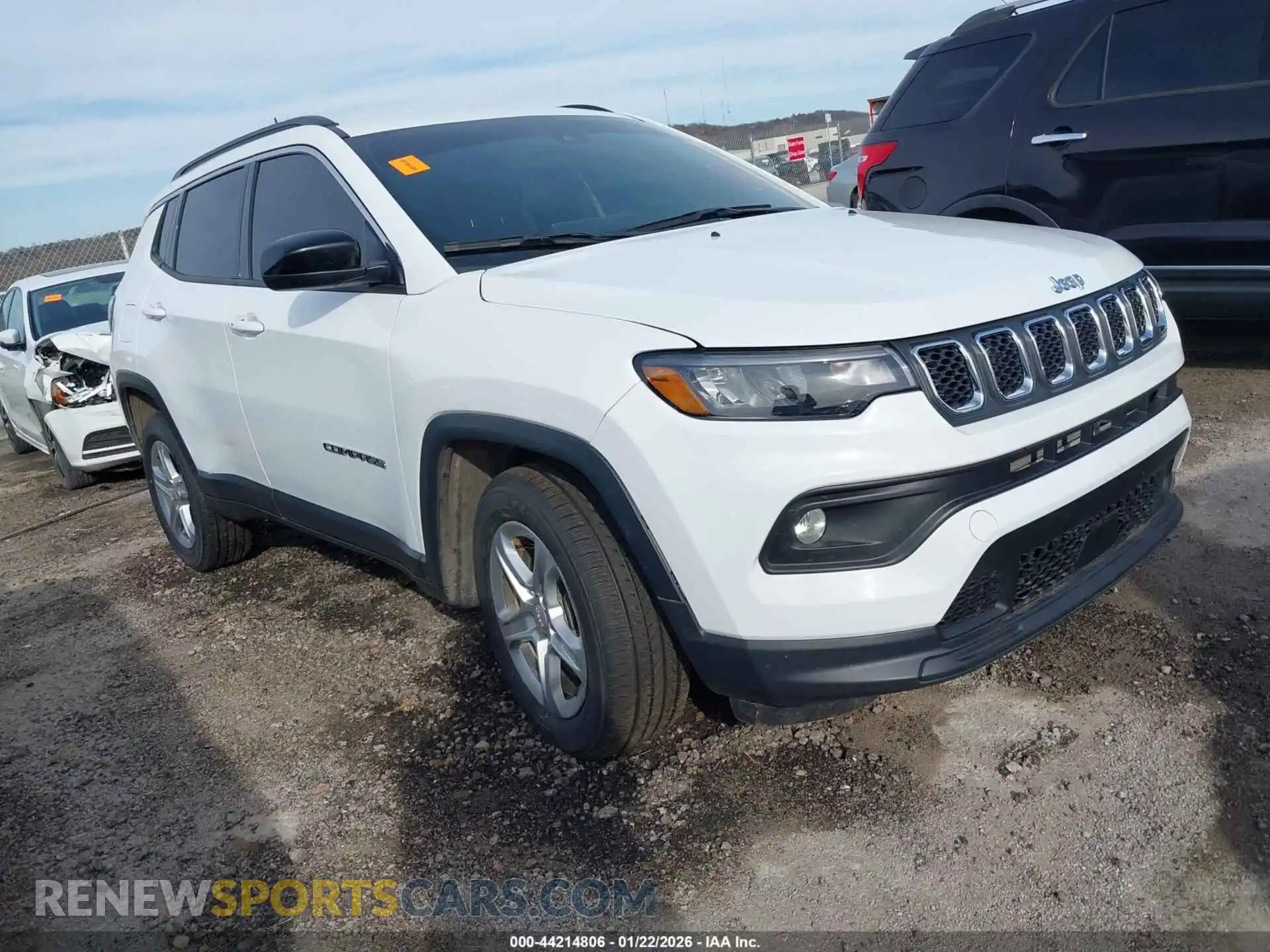 1 fotografías del automóvil dañado 3C4NJDBN7PT569976 JEEP COMPASS 2023