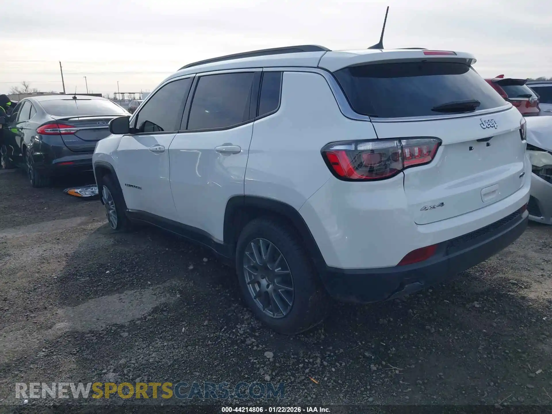 3 fotografías del automóvil dañado 3C4NJDBN7PT569976 JEEP COMPASS 2023