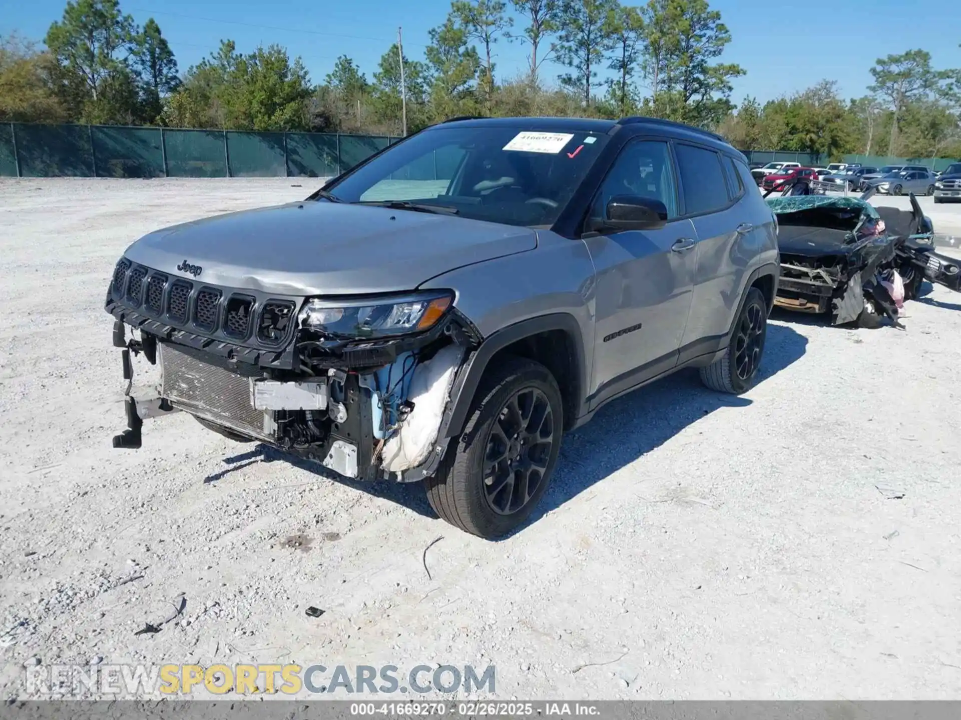 2 Photograph of a damaged car 3C4NJDBN8PT507373 JEEP COMPASS 2023