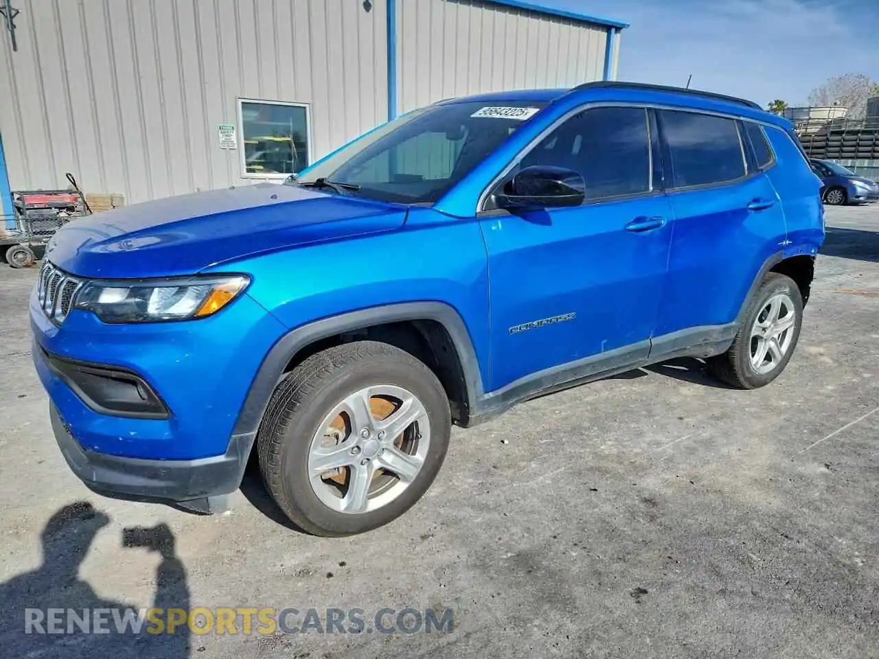 1 Photograph of a damaged car 3C4NJDBN8PT508202 JEEP COMPASS 2023