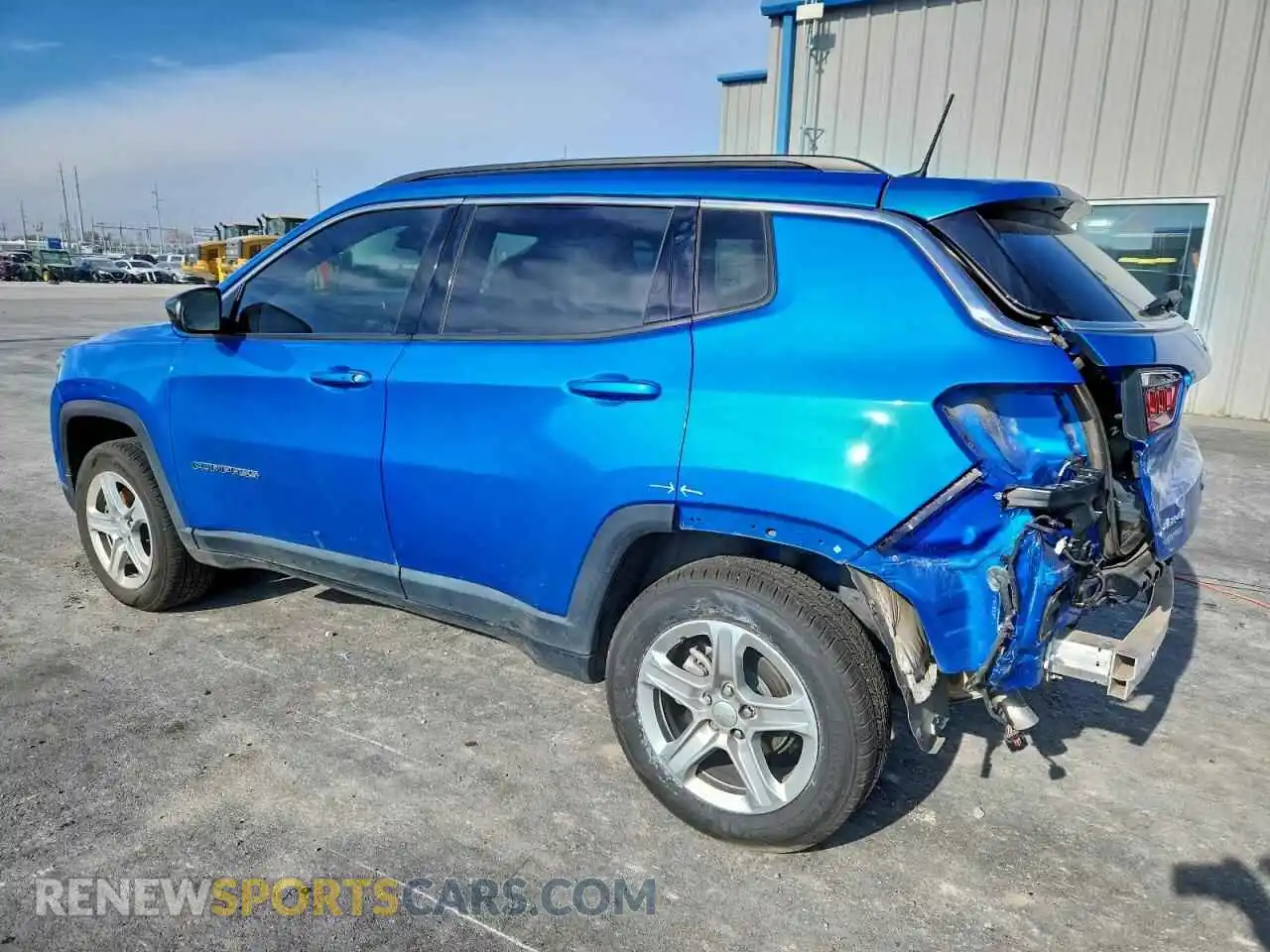 2 Photograph of a damaged car 3C4NJDBN8PT508202 JEEP COMPASS 2023