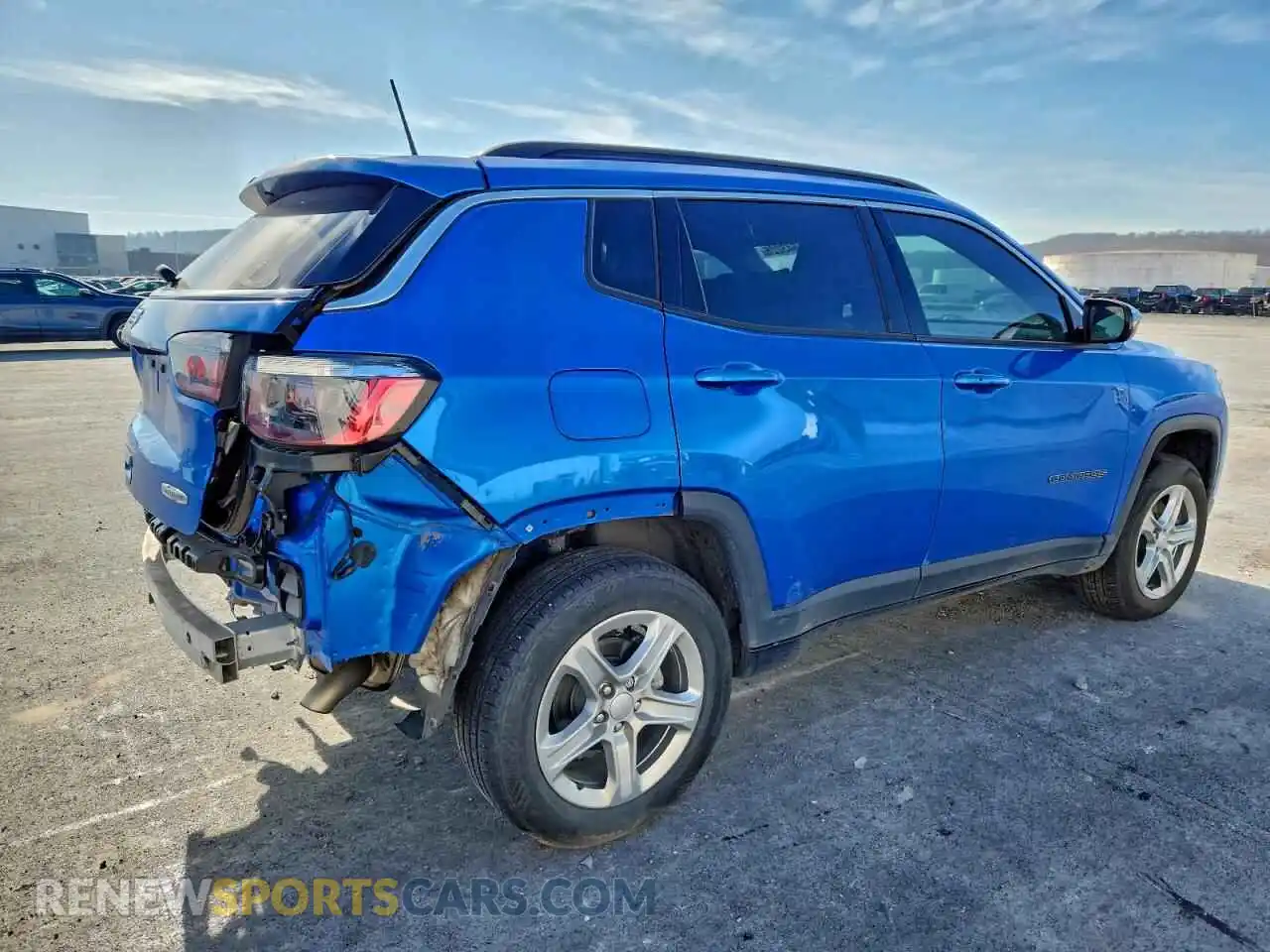 3 Photograph of a damaged car 3C4NJDBN8PT508202 JEEP COMPASS 2023