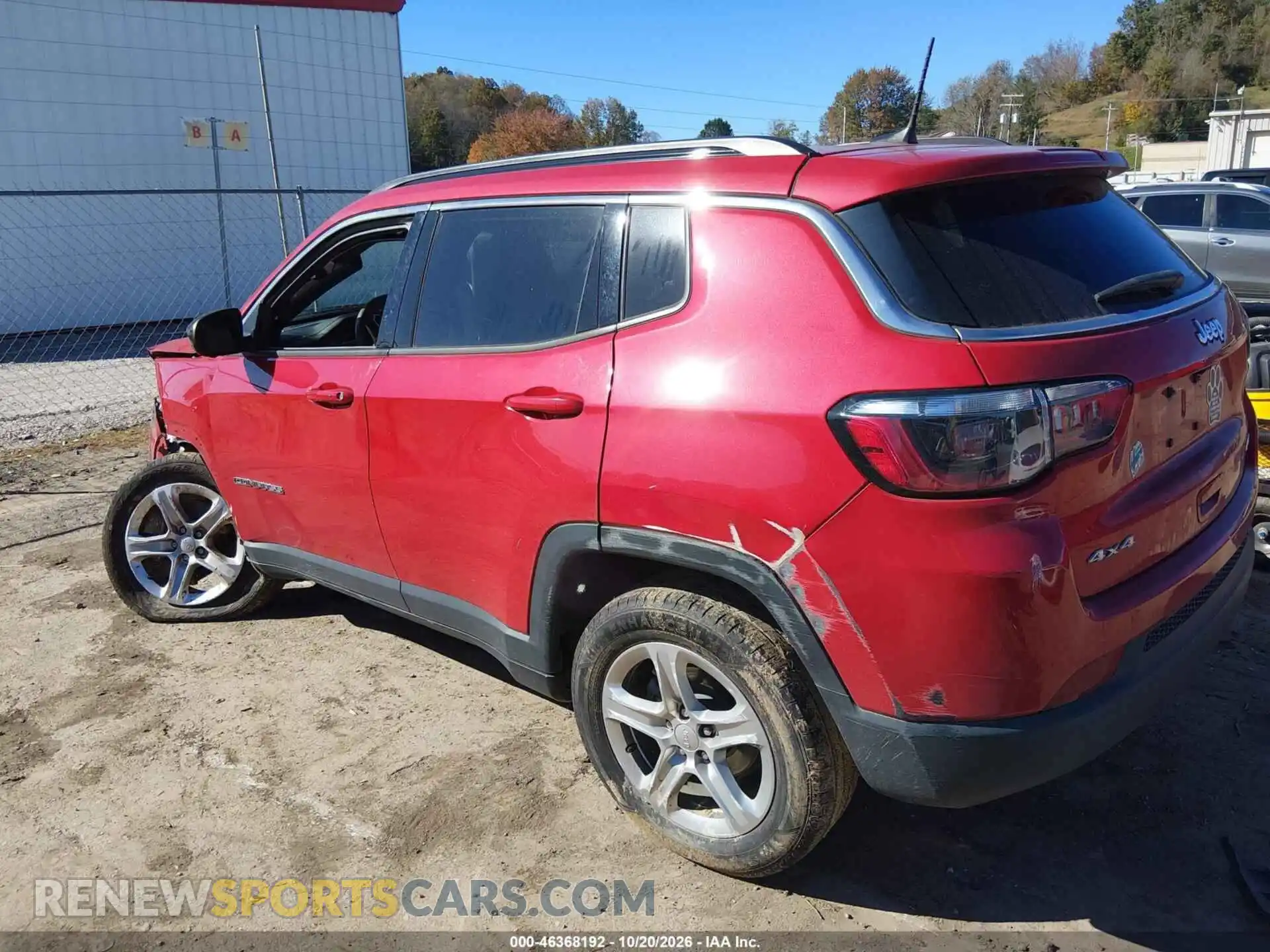 3 Photograph of a damaged car 3C4NJDBN8PT518504 JEEP COMPASS 2023