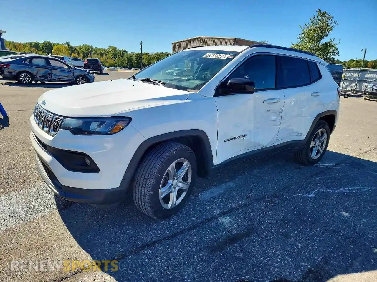 1 fotografías del automóvil dañado 3C4NJDBN8PT562034 JEEP COMPASS 2023
