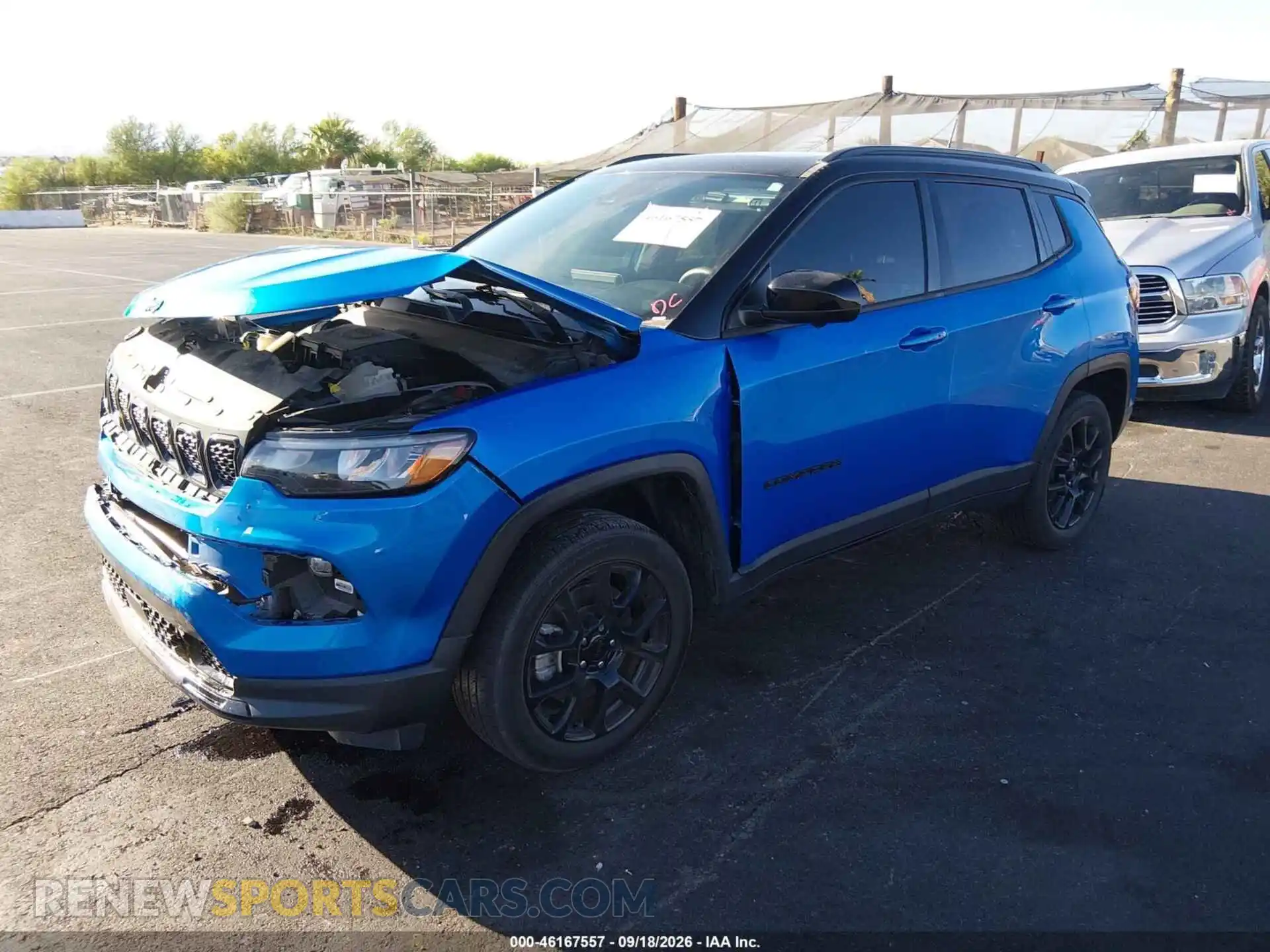 2 Photograph of a damaged car 3C4NJDBN8PT569338 JEEP COMPASS 2023