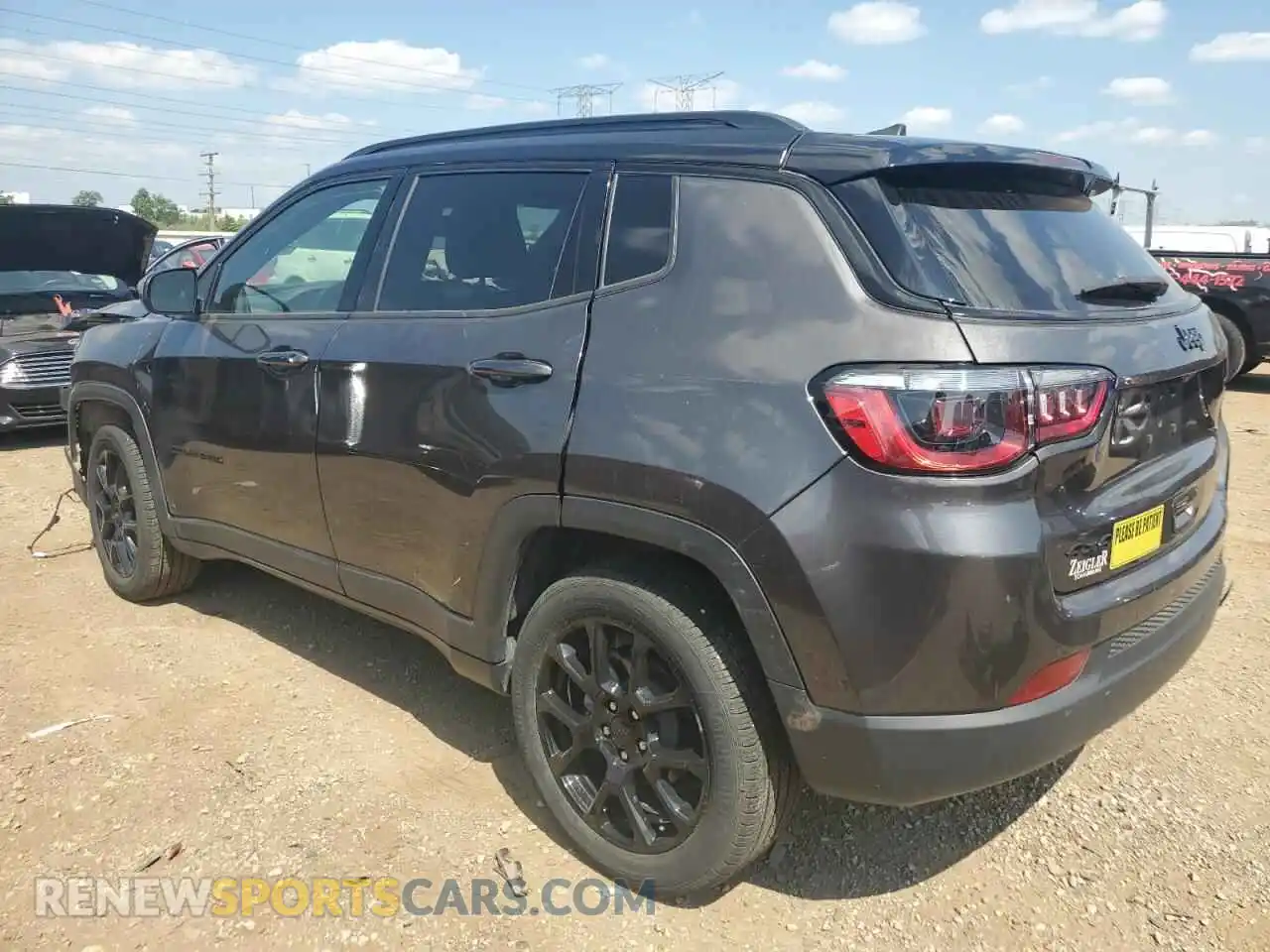 2 Photograph of a damaged car 3C4NJDBN9PT517717 JEEP COMPASS 2023