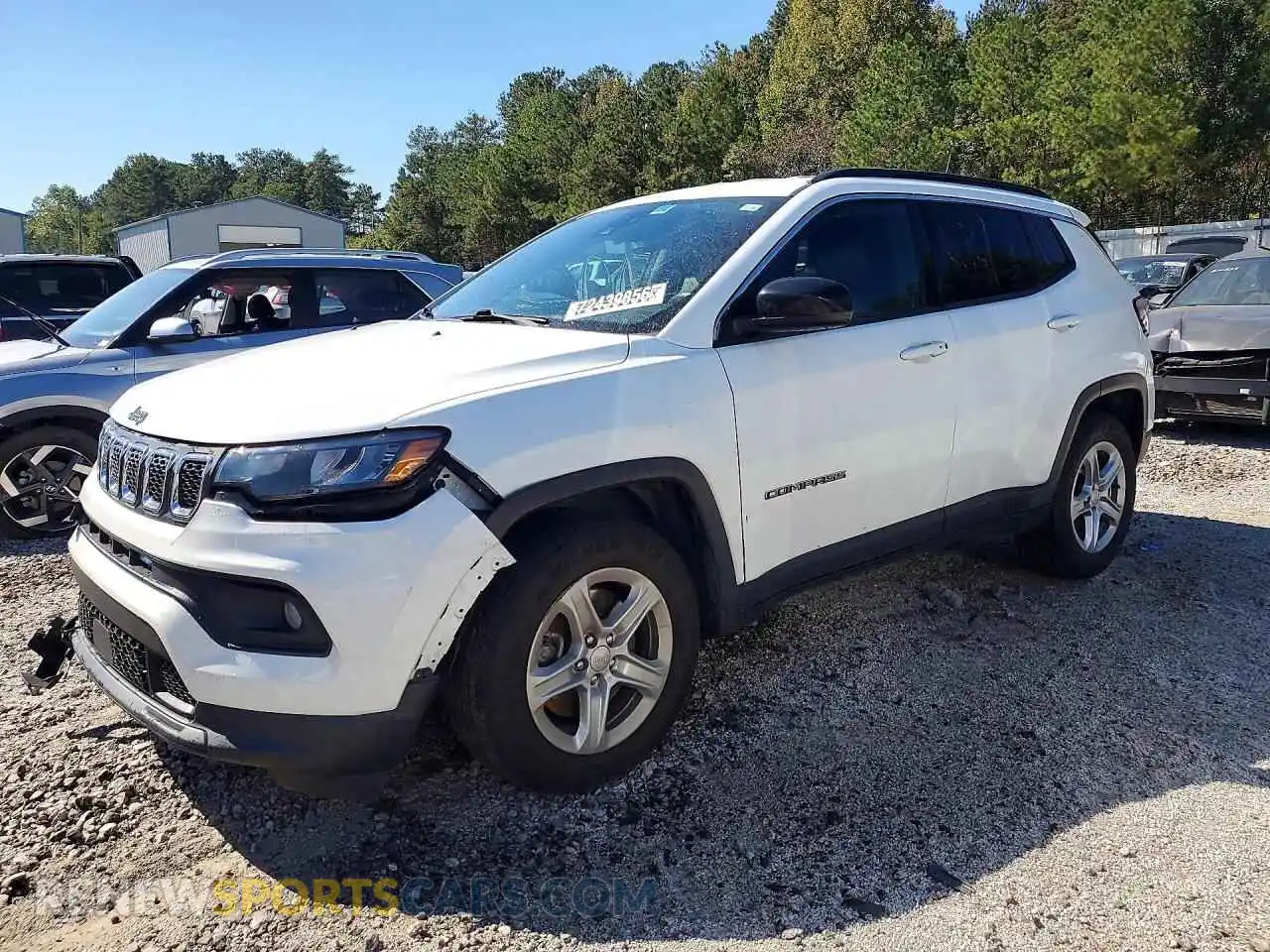 1 fotografías del automóvil dañado 3C4NJDBN9PT552807 JEEP COMPASS 2023