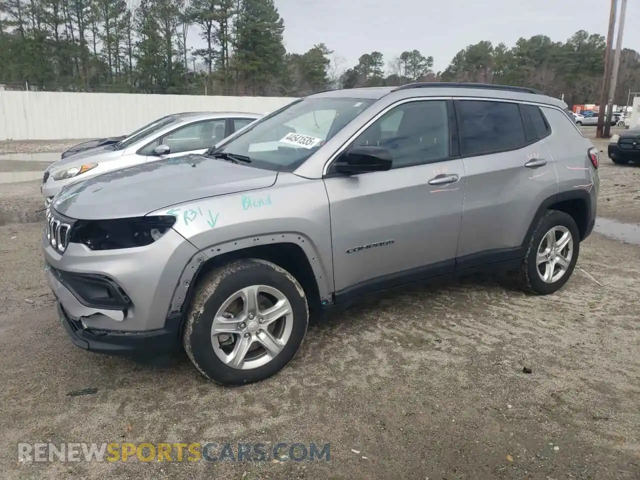 1 fotografías del automóvil dañado 3C4NJDBNXPT508458 JEEP COMPASS 2023