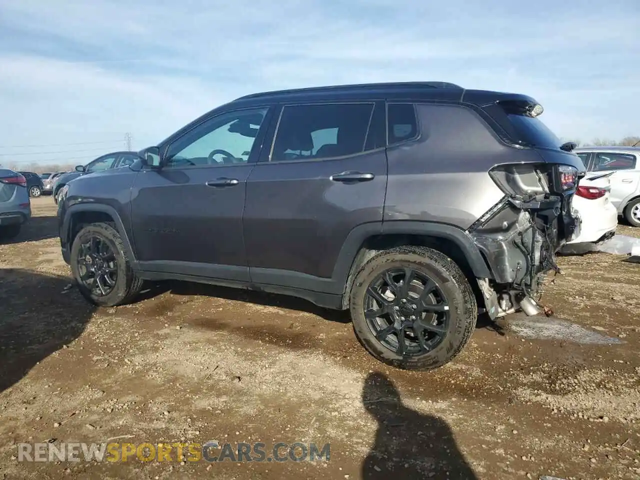 2 Фотография поврежденного автомобиля 3C4NJDBNXPT559958 JEEP COMPASS 2023