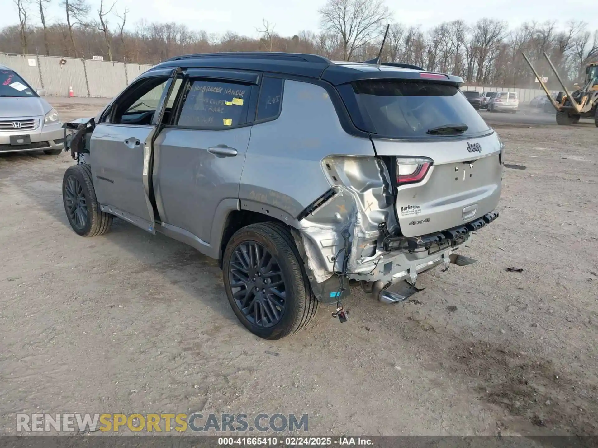 3 fotografías del automóvil dañado 3C4NJDCN0PT516535 JEEP COMPASS 2023