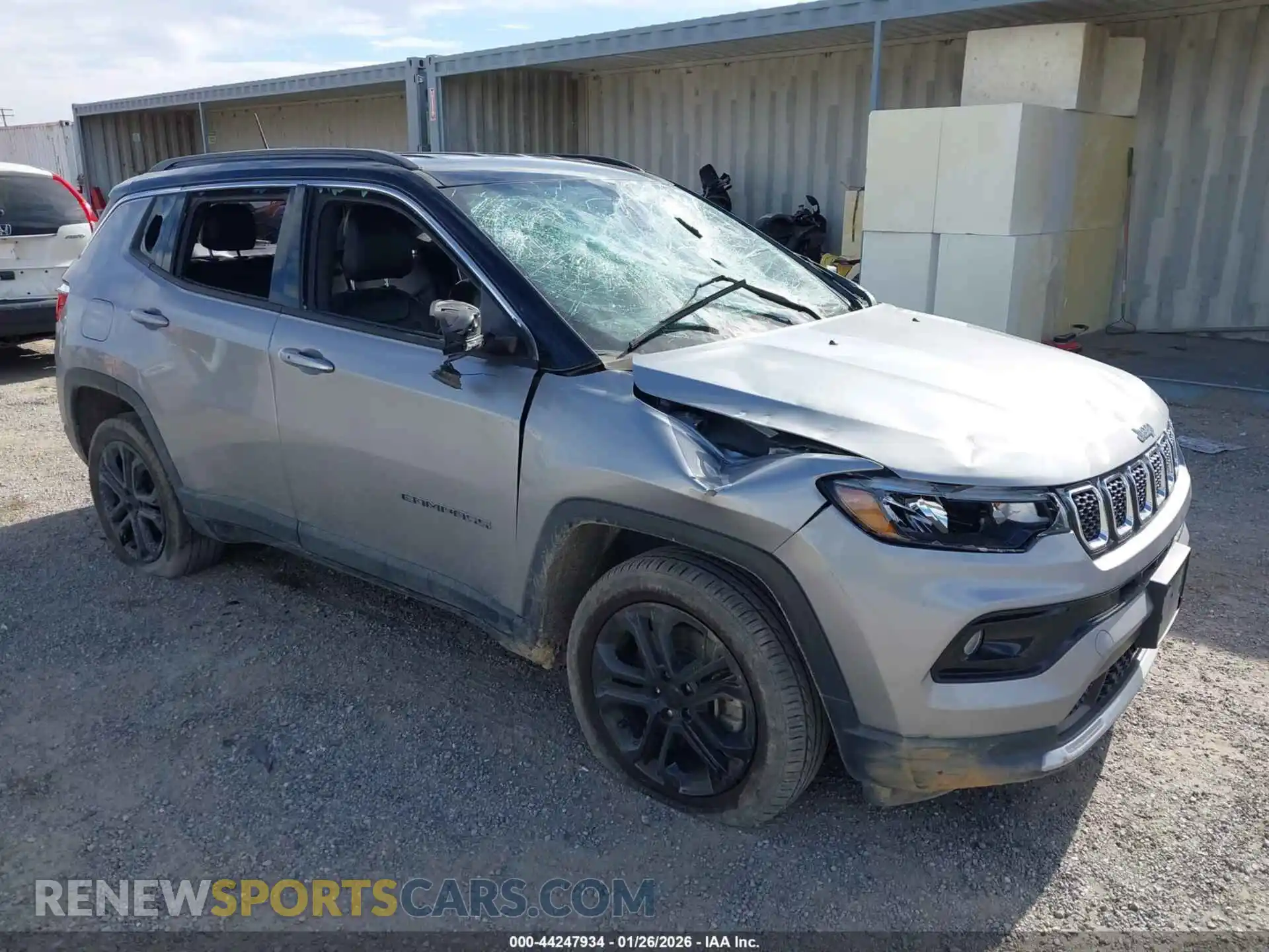 1 Photograph of a damaged car 3C4NJDCN0PT533884 JEEP COMPASS 2023