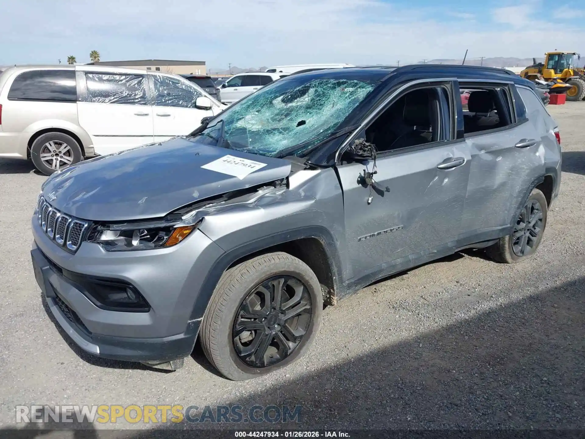 2 Photograph of a damaged car 3C4NJDCN0PT533884 JEEP COMPASS 2023