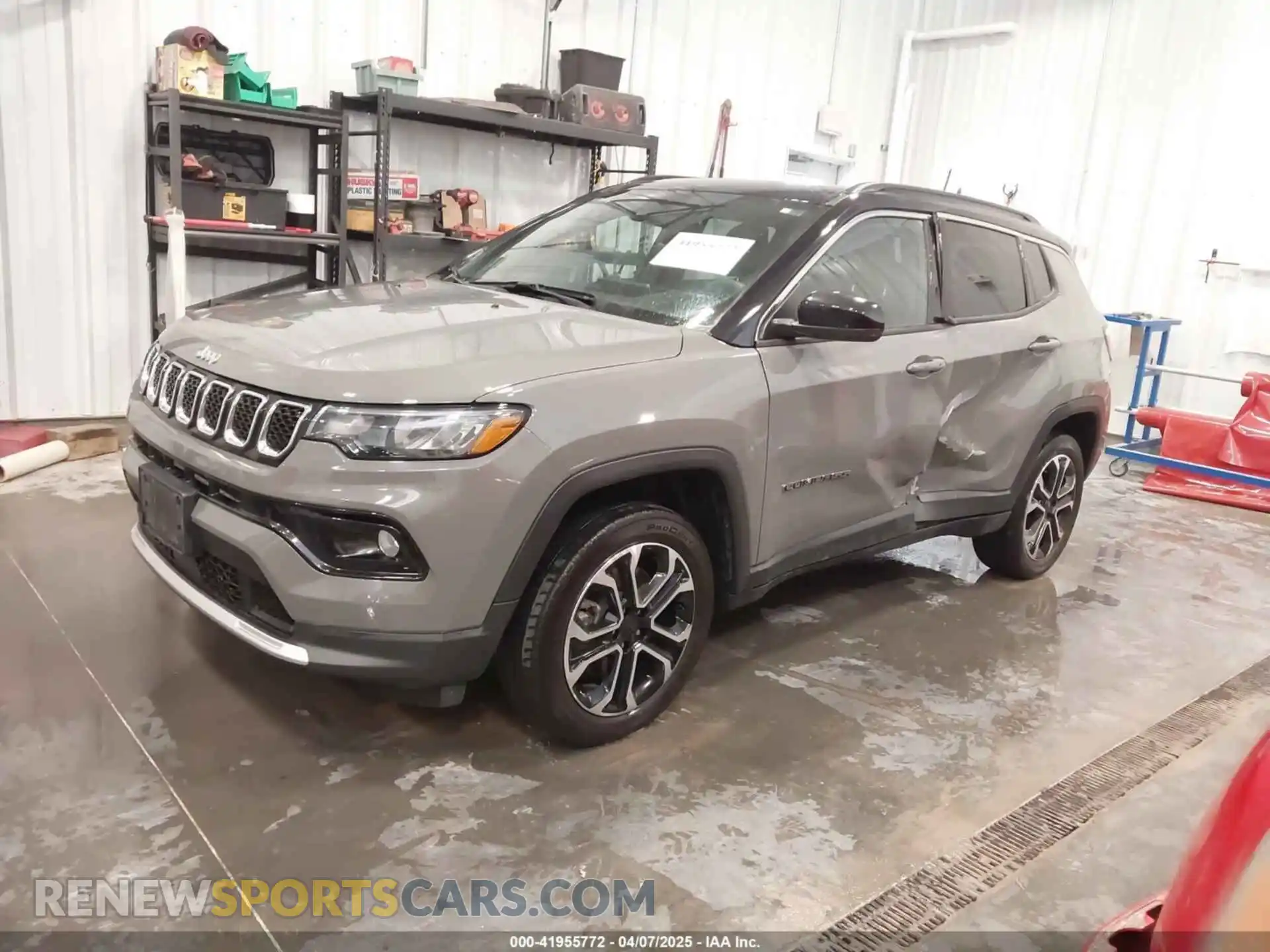 2 Photograph of a damaged car 3C4NJDCN1PT524479 JEEP COMPASS 2023