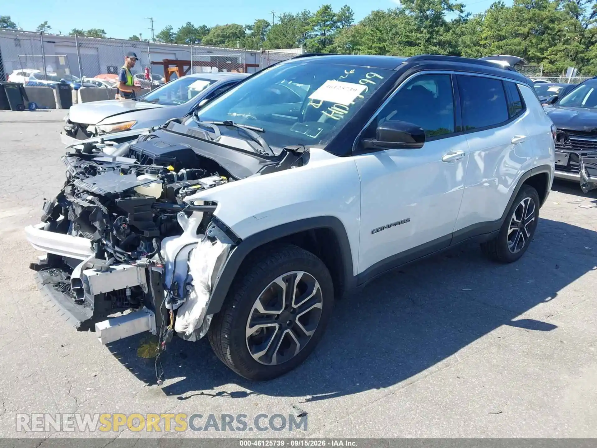 2 Photograph of a damaged car 3C4NJDCN1PT536177 JEEP COMPASS 2023