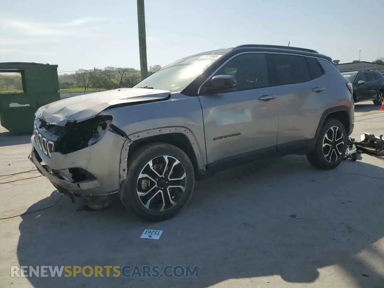 1 Photograph of a damaged car 3C4NJDCN1PT567106 JEEP COMPASS 2023