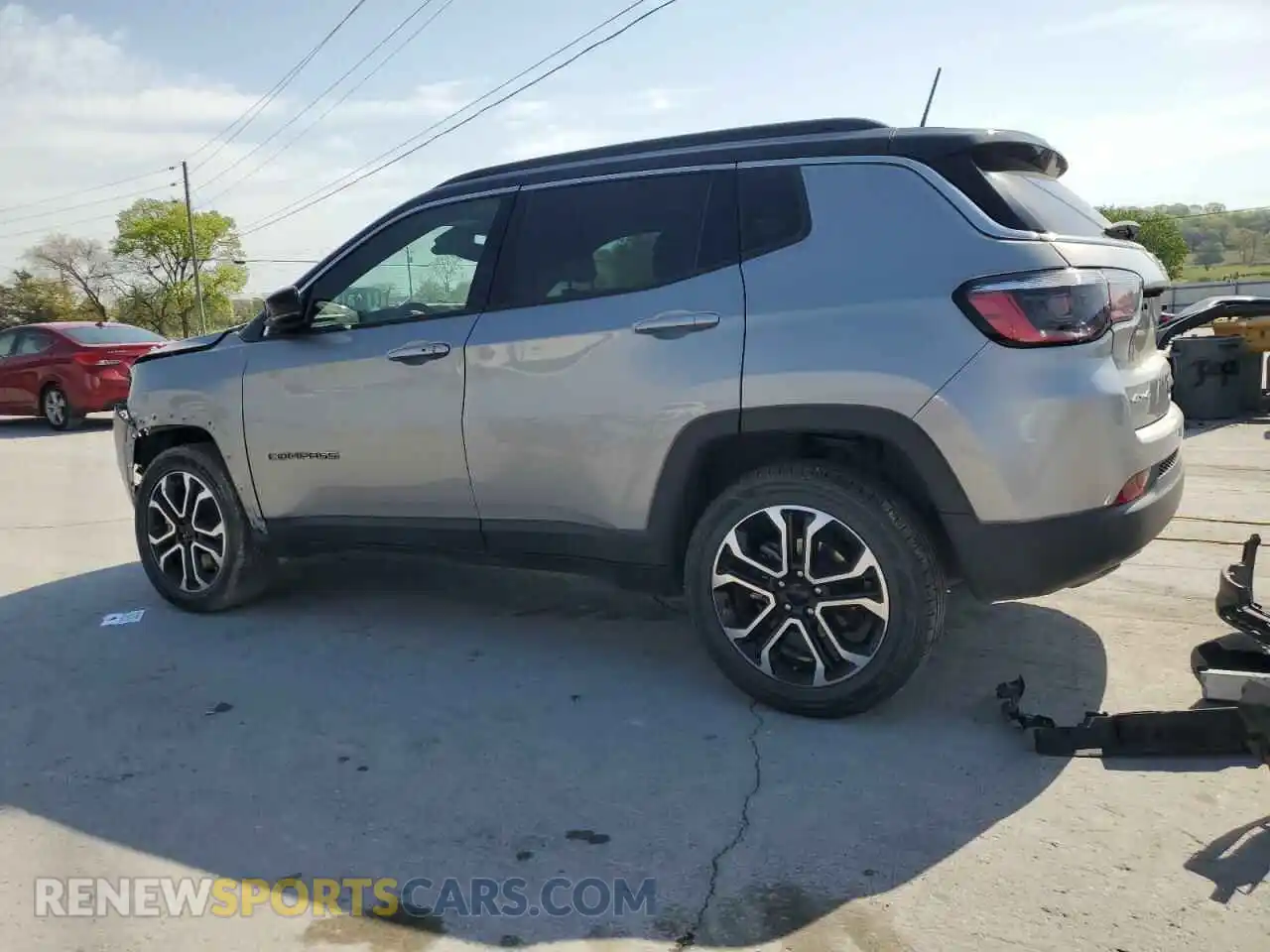 2 Photograph of a damaged car 3C4NJDCN1PT567106 JEEP COMPASS 2023