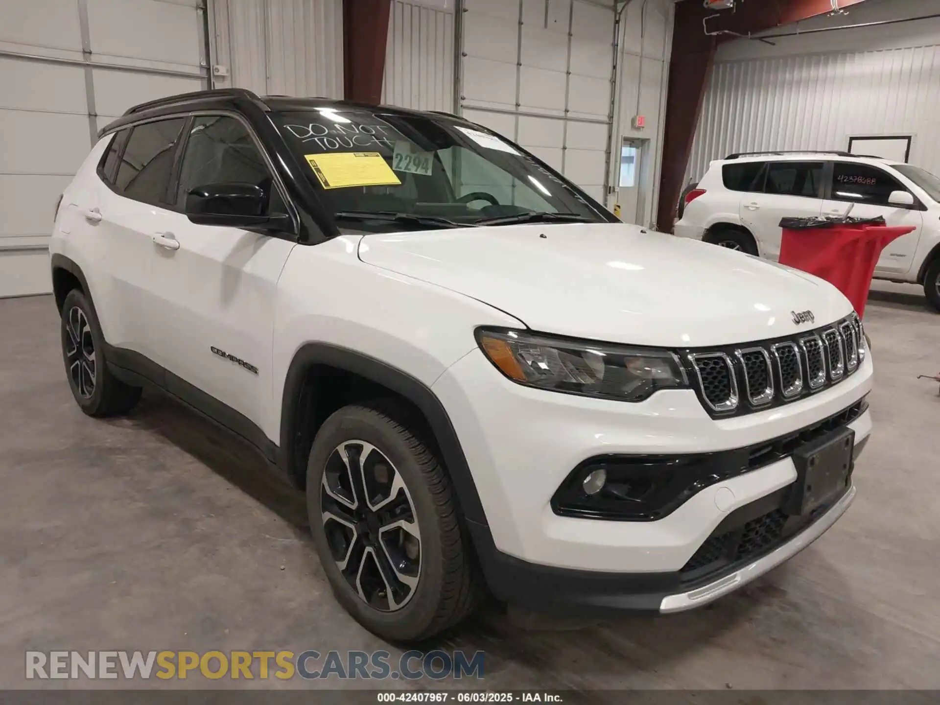 1 fotografías del automóvil dañado 3C4NJDCN1PT569129 JEEP COMPASS 2023