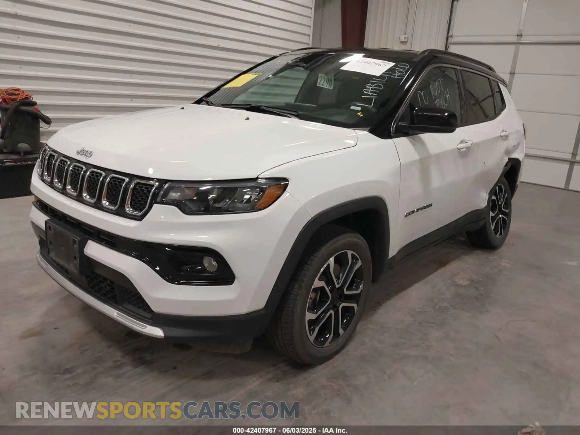 2 fotografías del automóvil dañado 3C4NJDCN1PT569129 JEEP COMPASS 2023