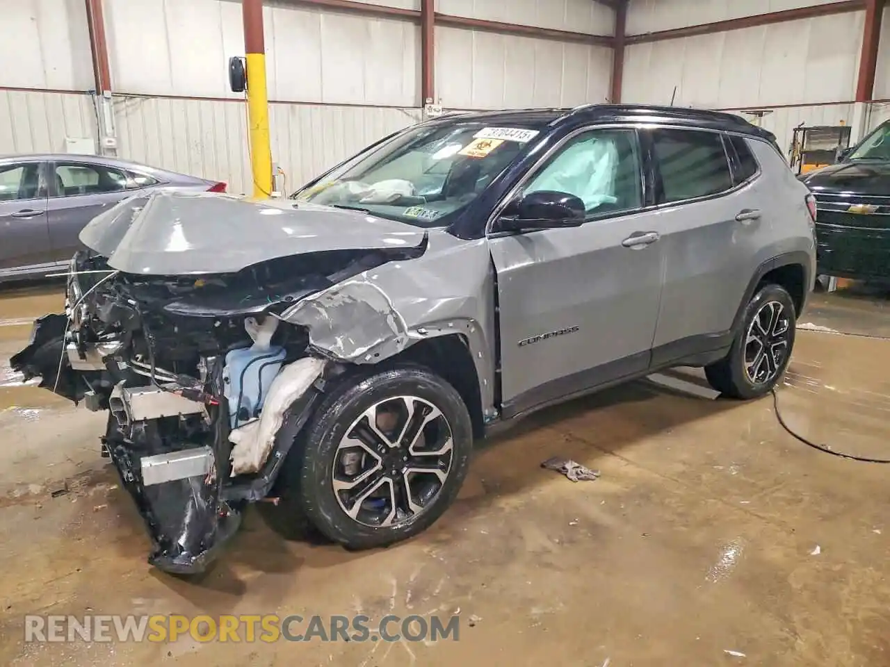 1 Photograph of a damaged car 3C4NJDCN2PT551125 JEEP COMPASS 2023