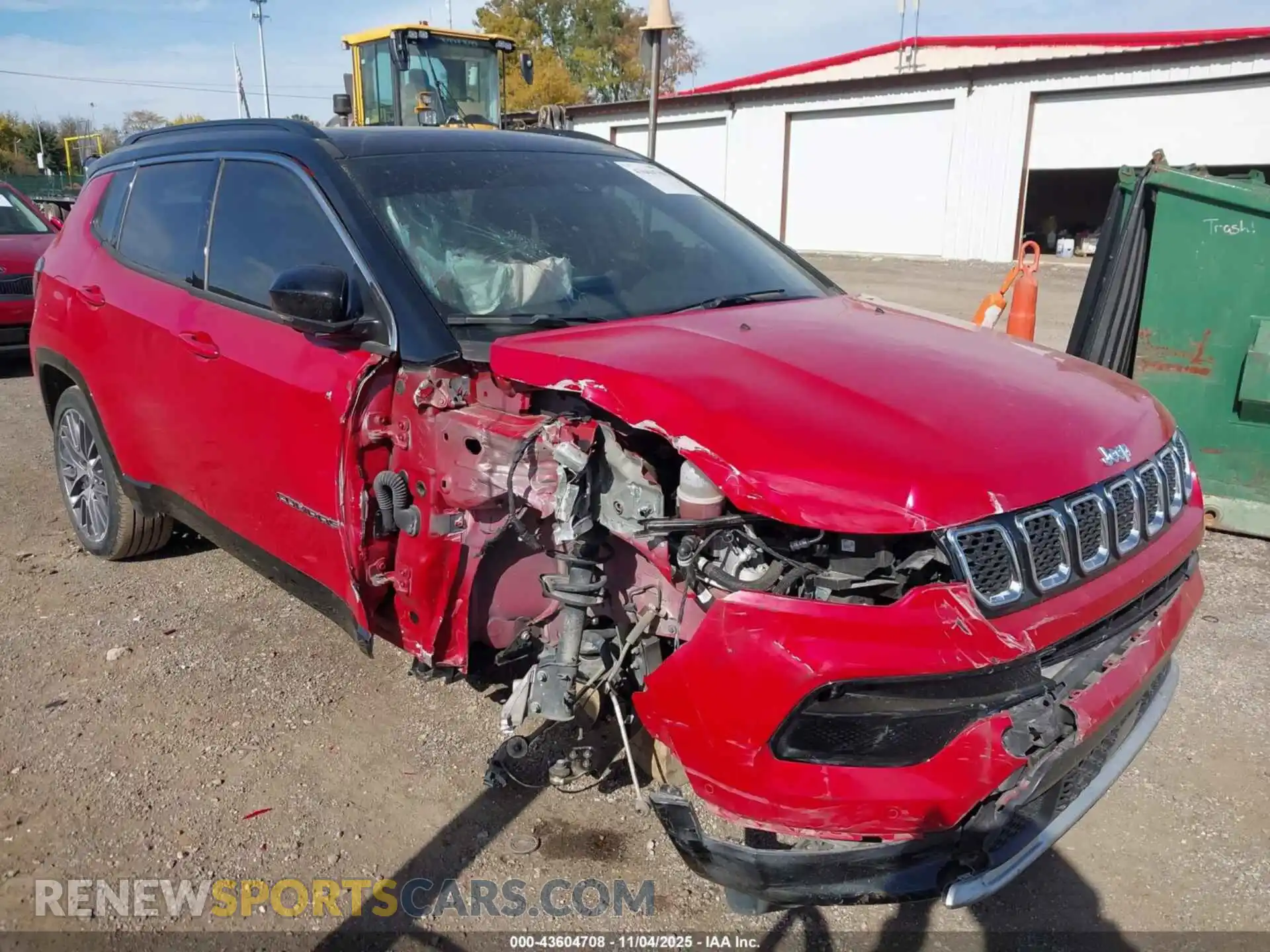 1 Photograph of a damaged car 3C4NJDCN2PT554624 JEEP COMPASS 2023