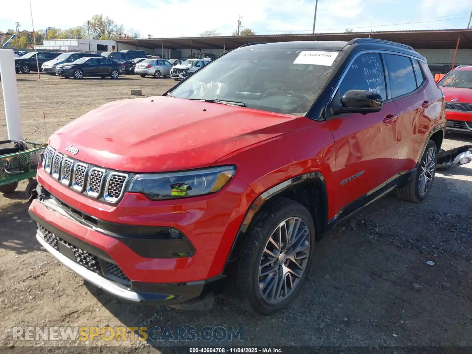 2 Photograph of a damaged car 3C4NJDCN2PT554624 JEEP COMPASS 2023