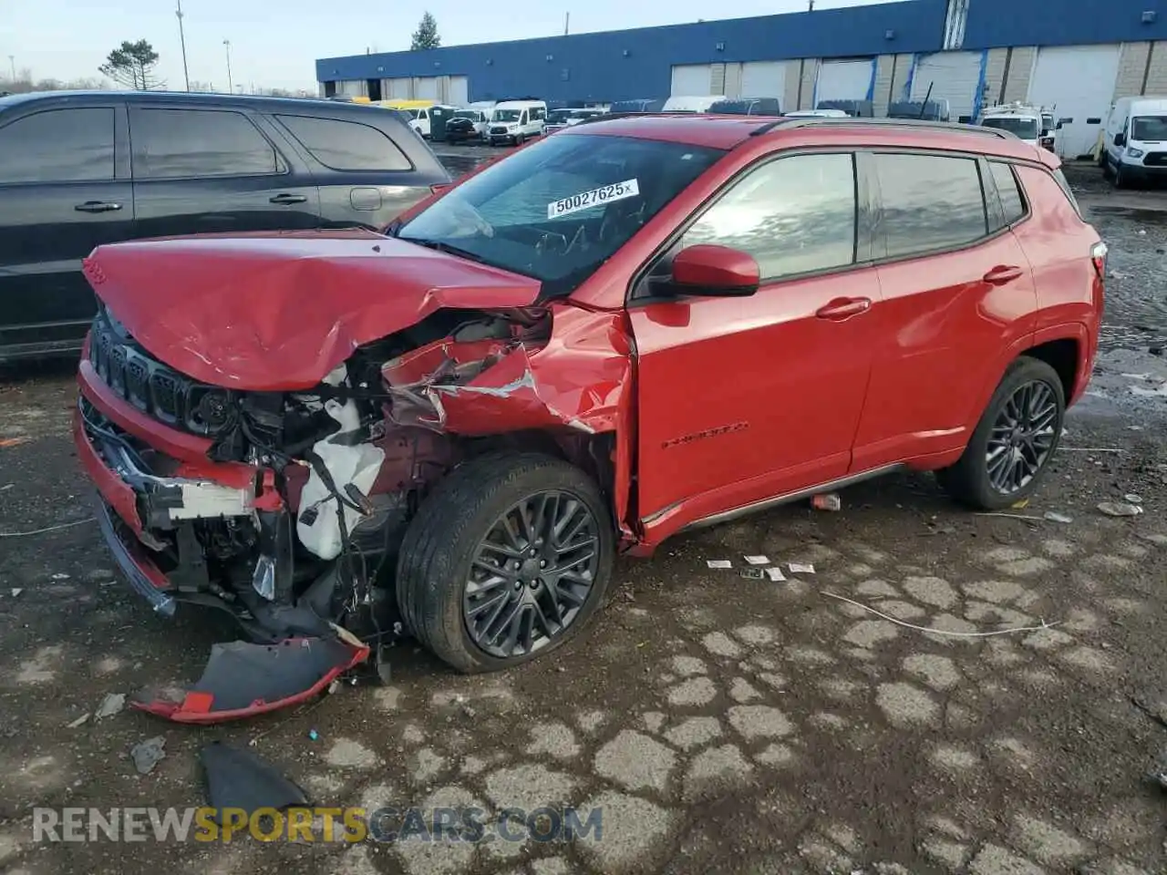 1 Photograph of a damaged car 3C4NJDCN2PT559502 JEEP COMPASS 2023