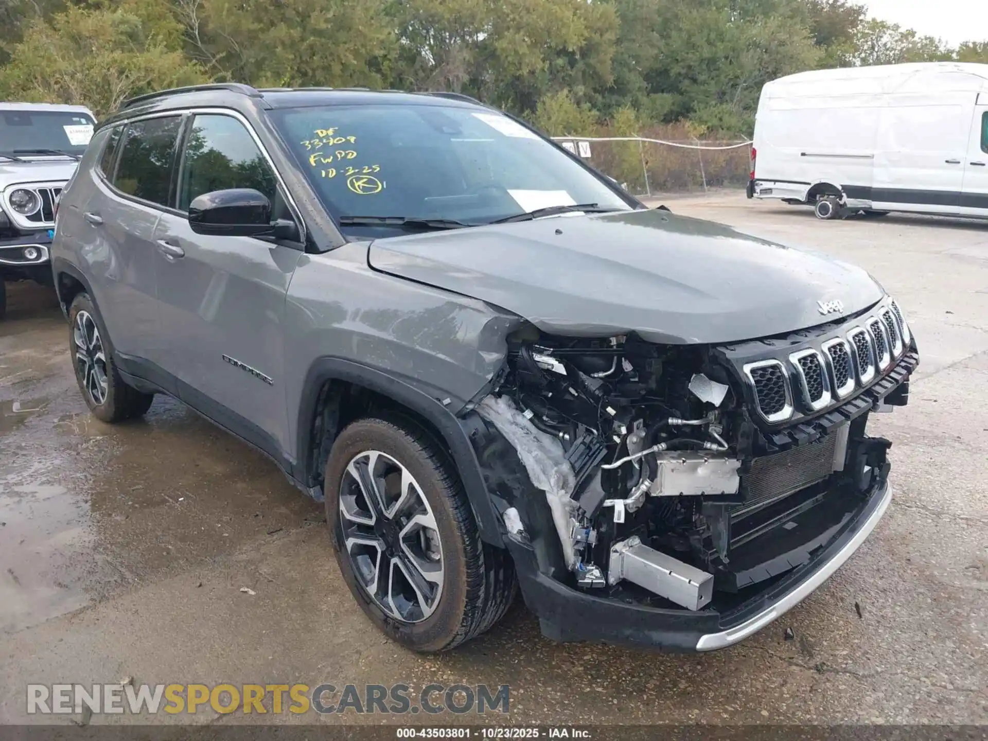 1 Photograph of a damaged car 3C4NJDCN2PT565574 JEEP COMPASS 2023