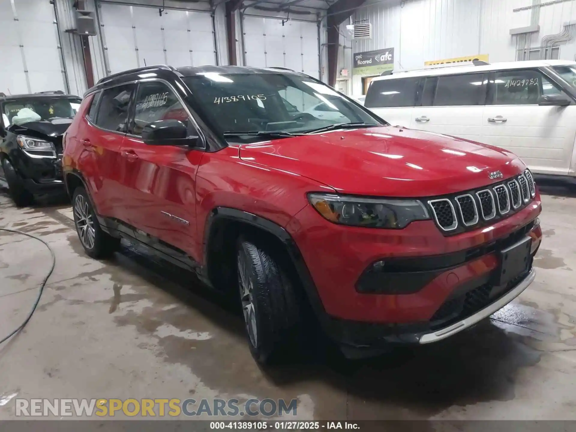 1 Photograph of a damaged car 3C4NJDCN3PT524273 JEEP COMPASS 2023