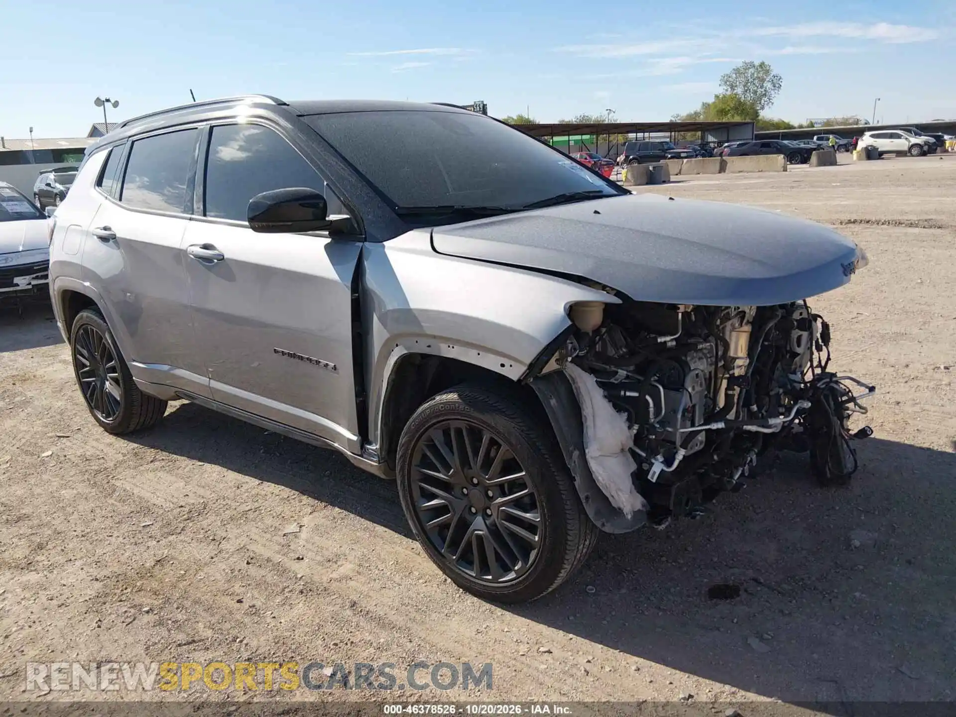 1 fotografías del automóvil dañado 3C4NJDCN3PT531093 JEEP COMPASS 2023