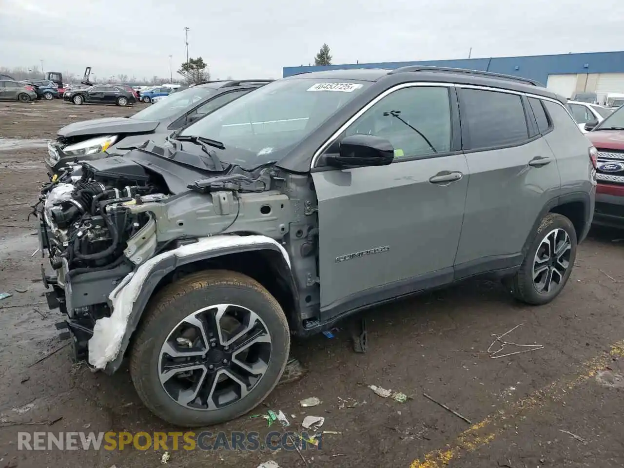 1 fotografías del automóvil dañado 3C4NJDCN3PT558651 JEEP COMPASS 2023