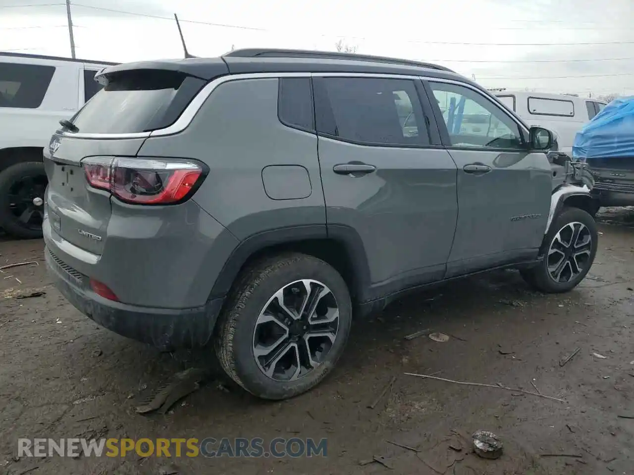 3 fotografías del automóvil dañado 3C4NJDCN3PT558651 JEEP COMPASS 2023