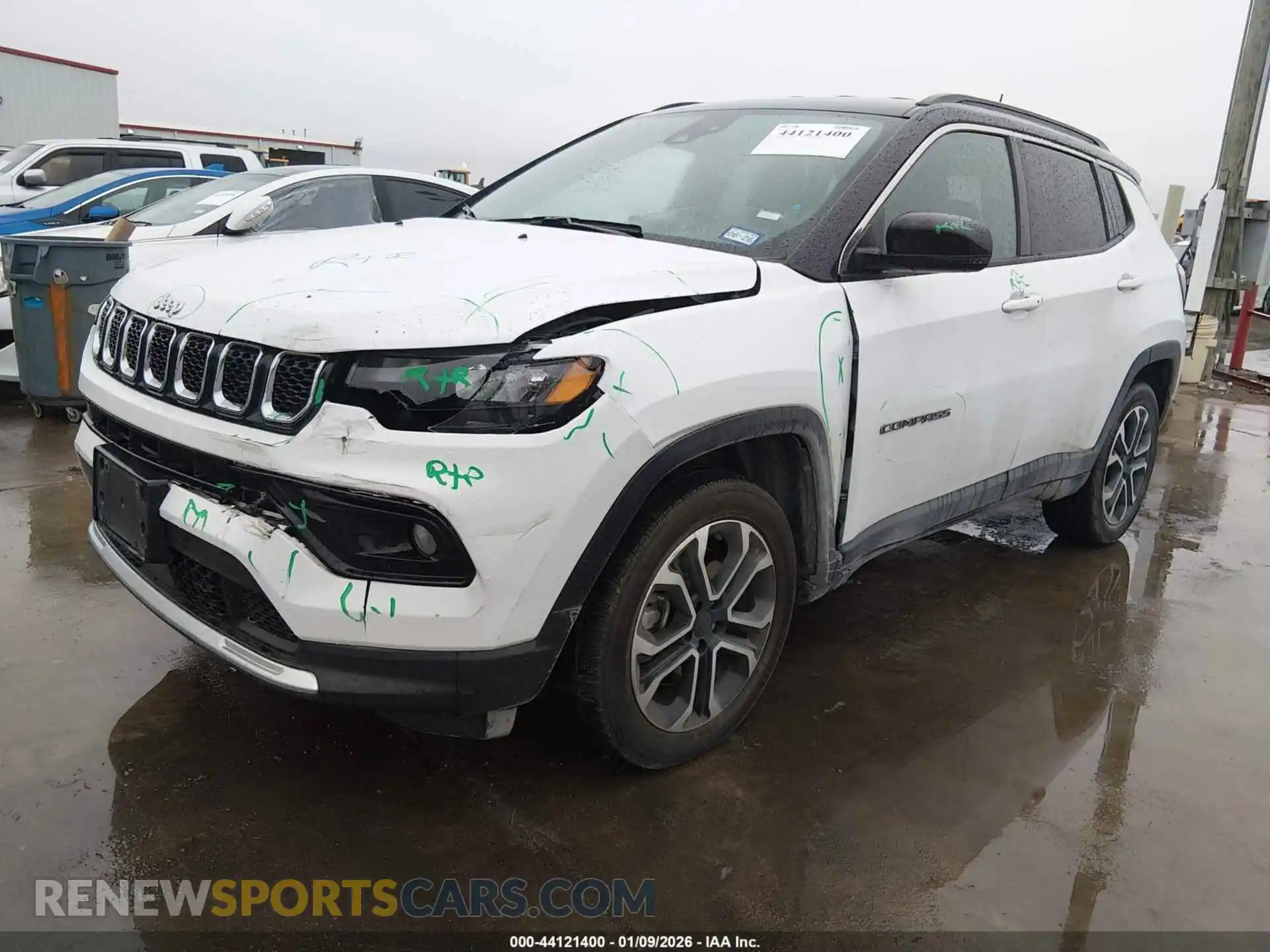 2 Photograph of a damaged car 3C4NJDCN3PT564742 JEEP COMPASS 2023