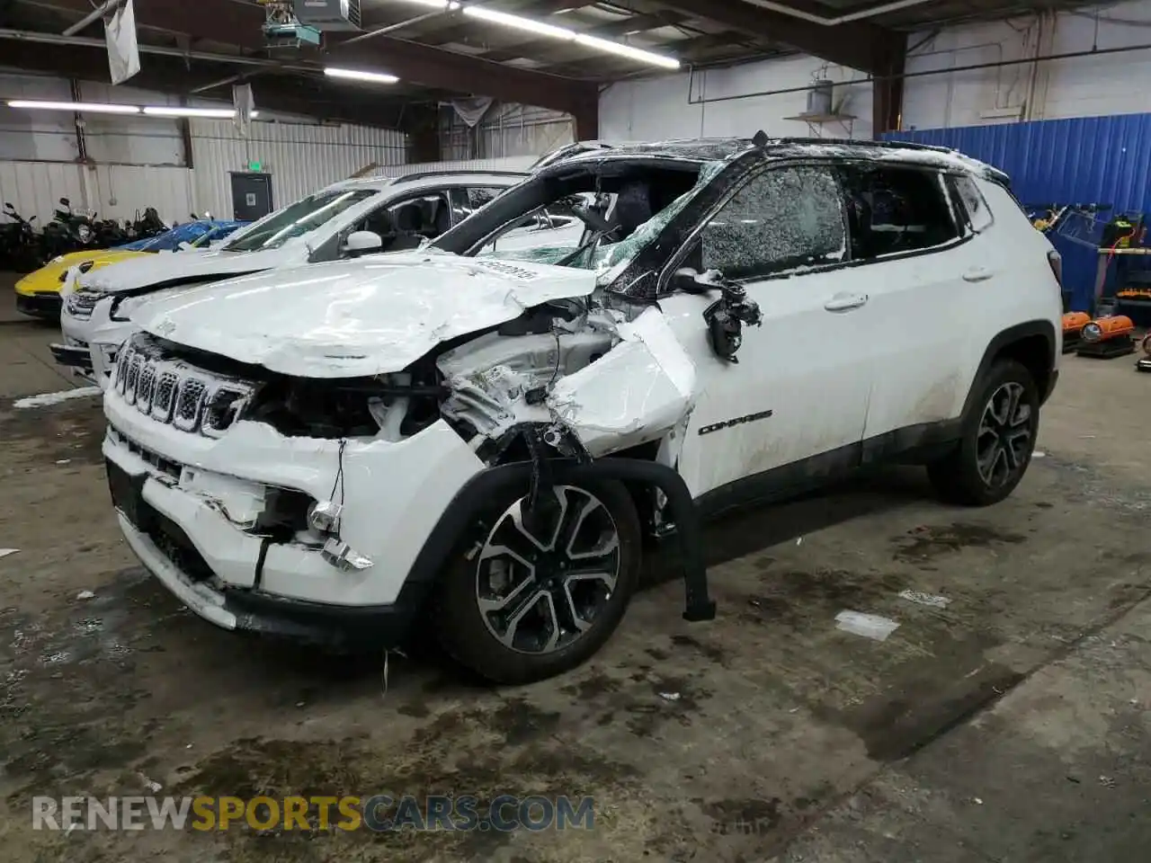 1 Photograph of a damaged car 3C4NJDCN3PT569200 JEEP COMPASS 2023