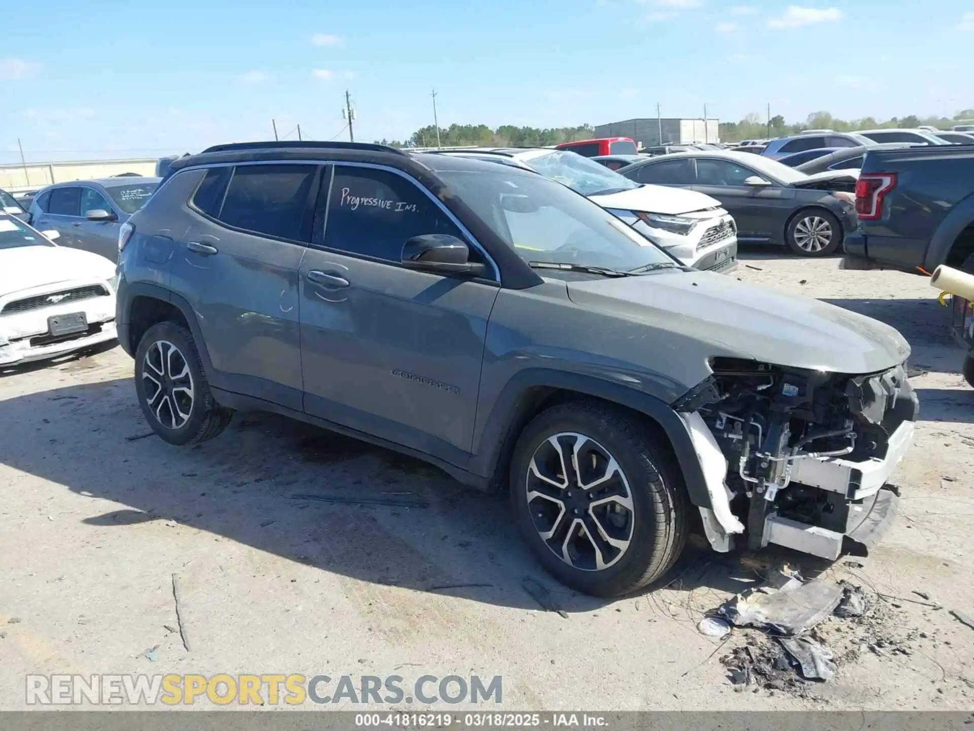 1 Фотография поврежденного автомобиля 3C4NJDCN4PT505487 JEEP COMPASS 2023