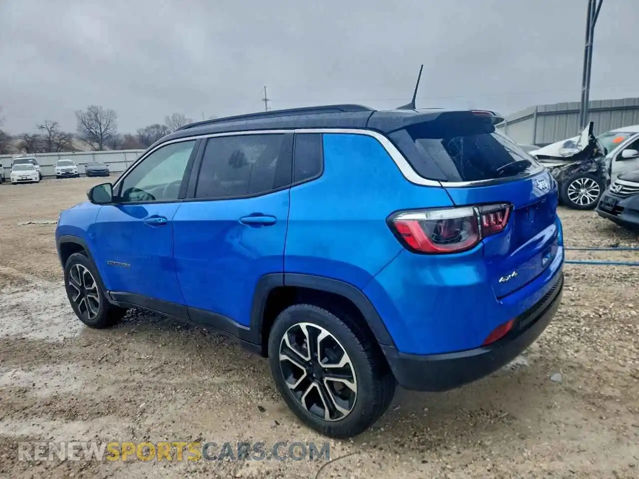 2 Photograph of a damaged car 3C4NJDCN4PT566130 JEEP COMPASS 2023