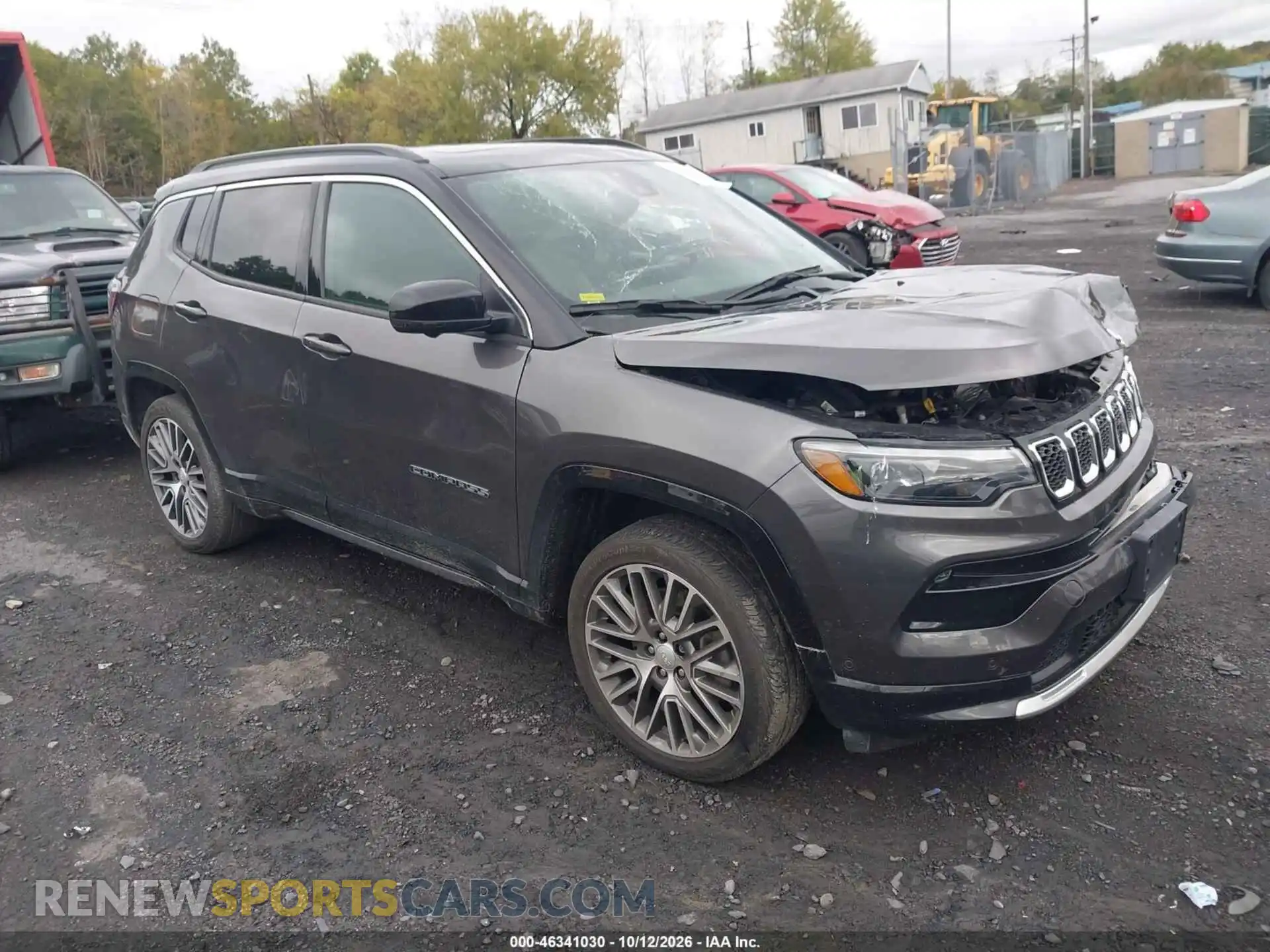 1 Photograph of a damaged car 3C4NJDCN4PT572347 JEEP COMPASS 2023