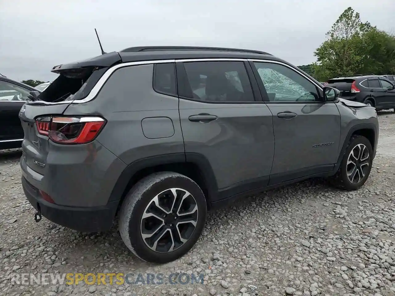 3 Photograph of a damaged car 3C4NJDCN5PT523870 JEEP COMPASS 2023