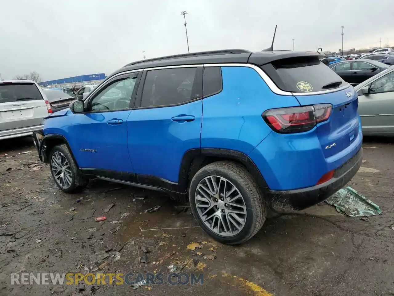 2 Photograph of a damaged car 3C4NJDCN6PT500694 JEEP COMPASS 2023