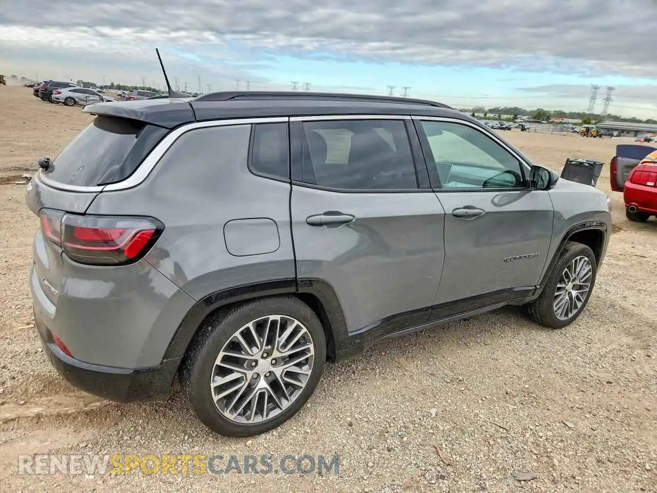 3 Photograph of a damaged car 3C4NJDCN6PT513932 JEEP COMPASS 2023