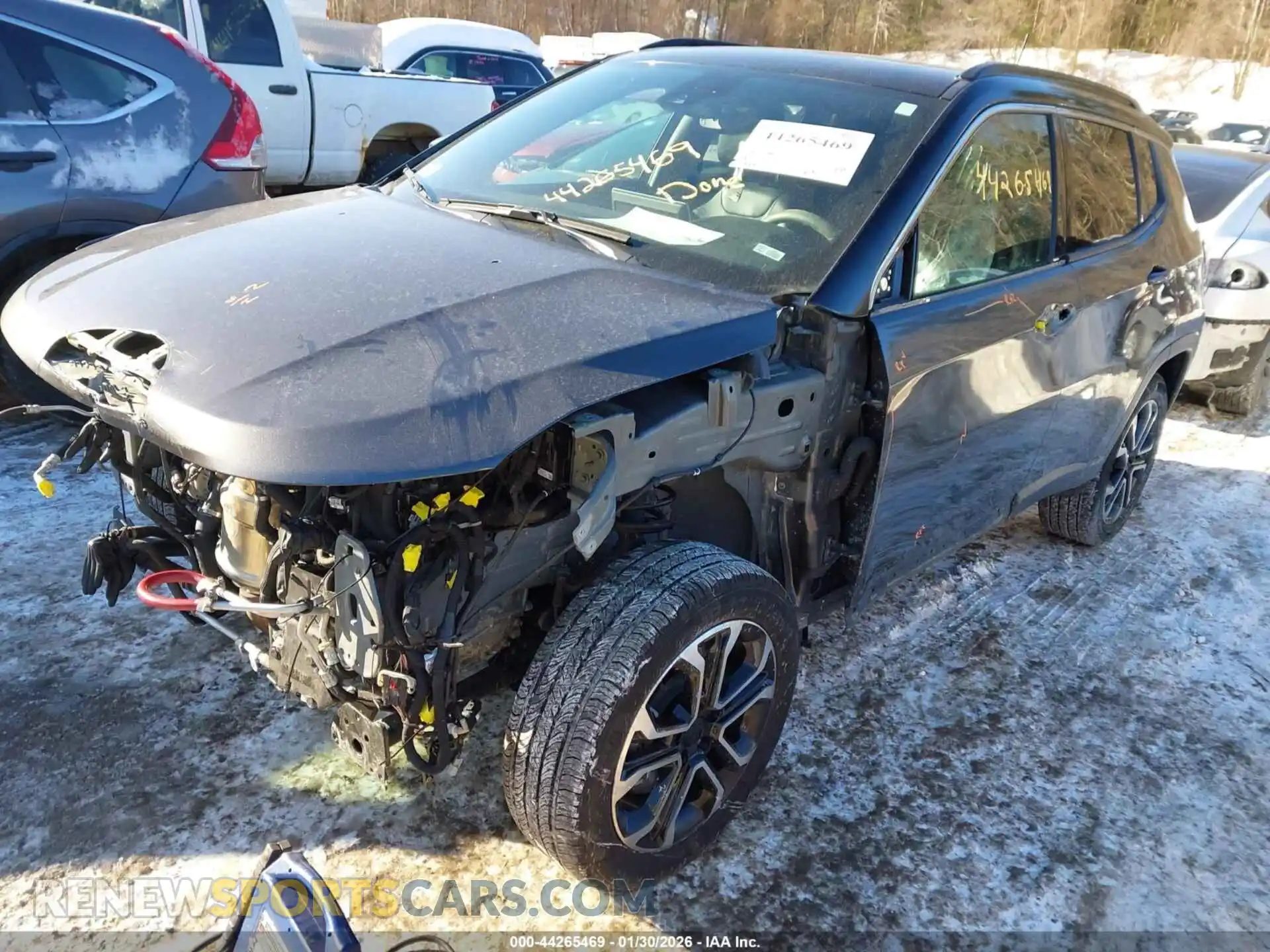 2 Photograph of a damaged car 3C4NJDCN6PT525630 JEEP COMPASS 2023